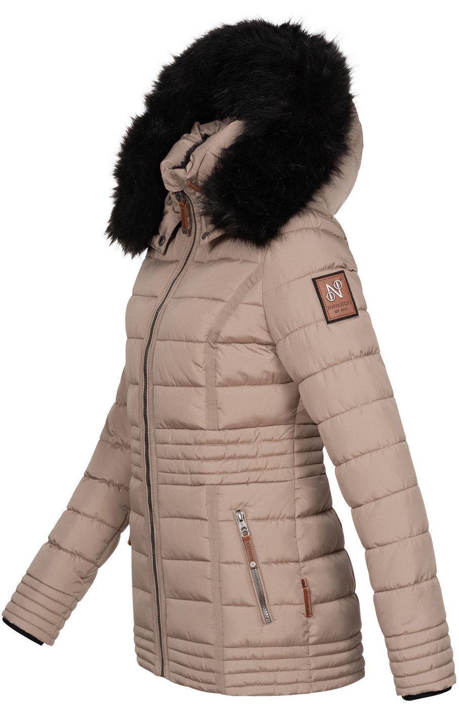 Navahoo Winterjacke Navahoo Umay Princess Damen Winter Steppjacke B900 mit günstig online kaufen
