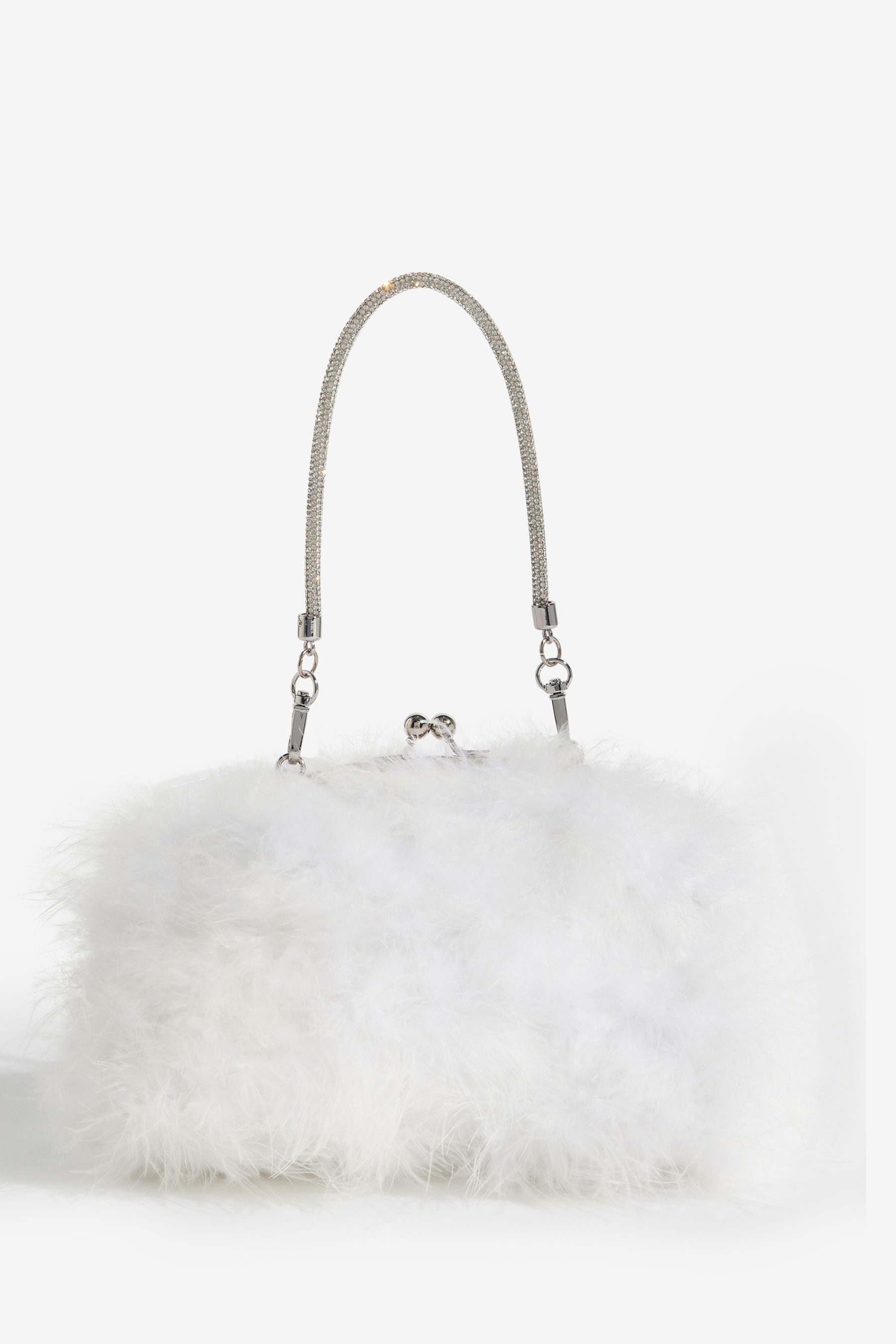 LIPSY Clutch Lipsy Feder-Clutch-Tasche mit Griff (1-tlg)