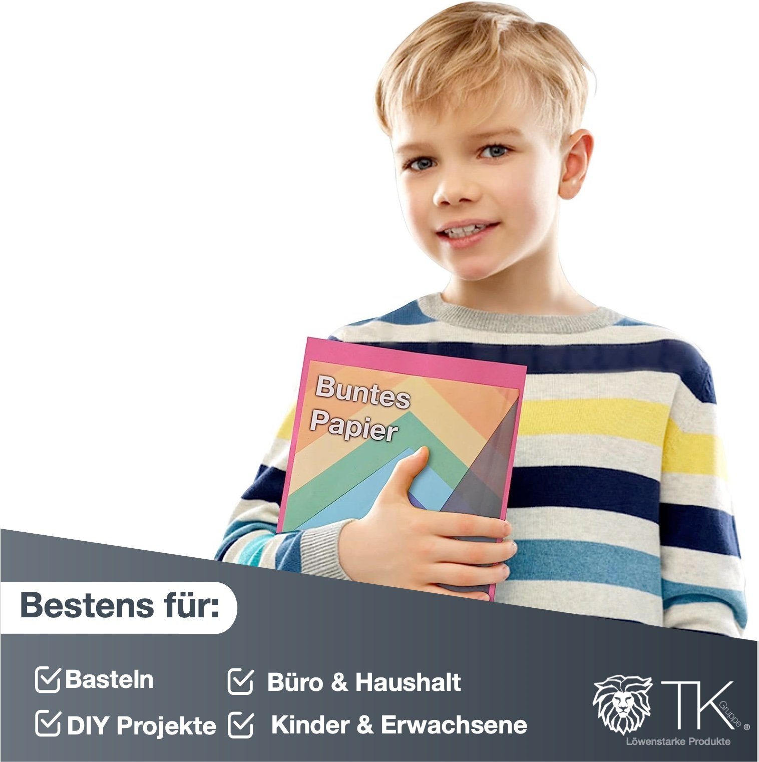 - Paper Buntes Bastelkartonpapier 110 A4 TK Bastelnpapier gsm Gruppe g/m² 120 Buntpapier 120x