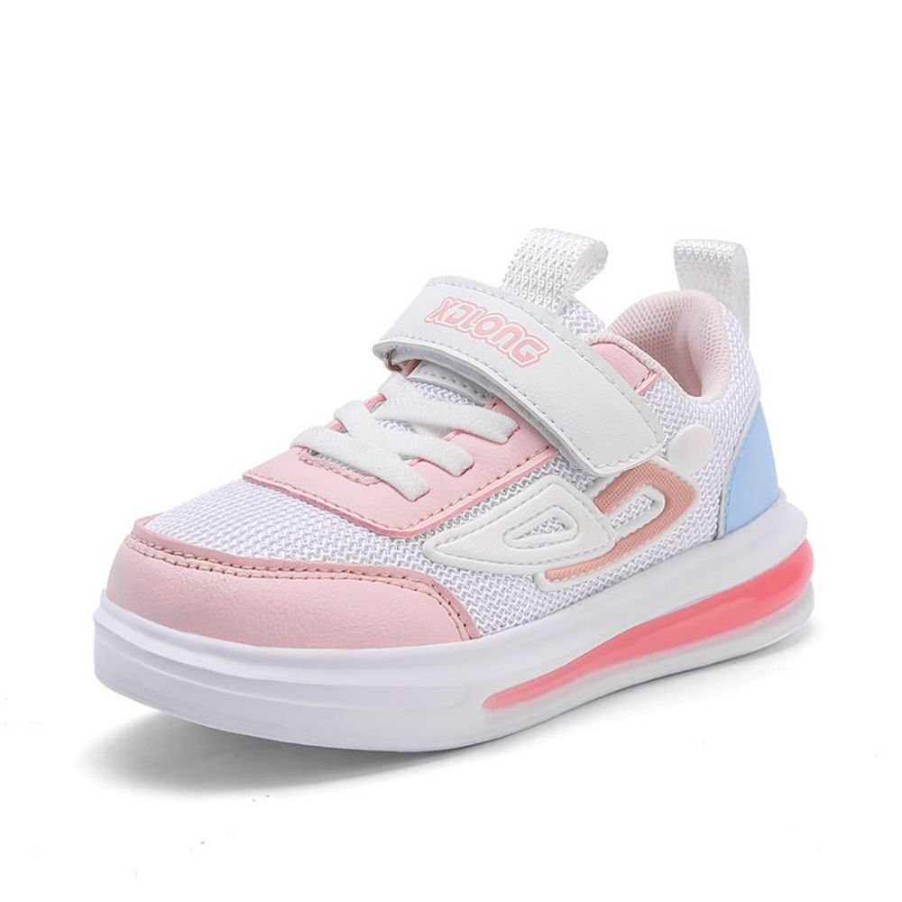 Sneaker (Dämpfung,atmungsaktiv,Fashion) rosa HUSKSWARE weiß Kinder-Sneaker,Outdoor-Freizeitschuhe
