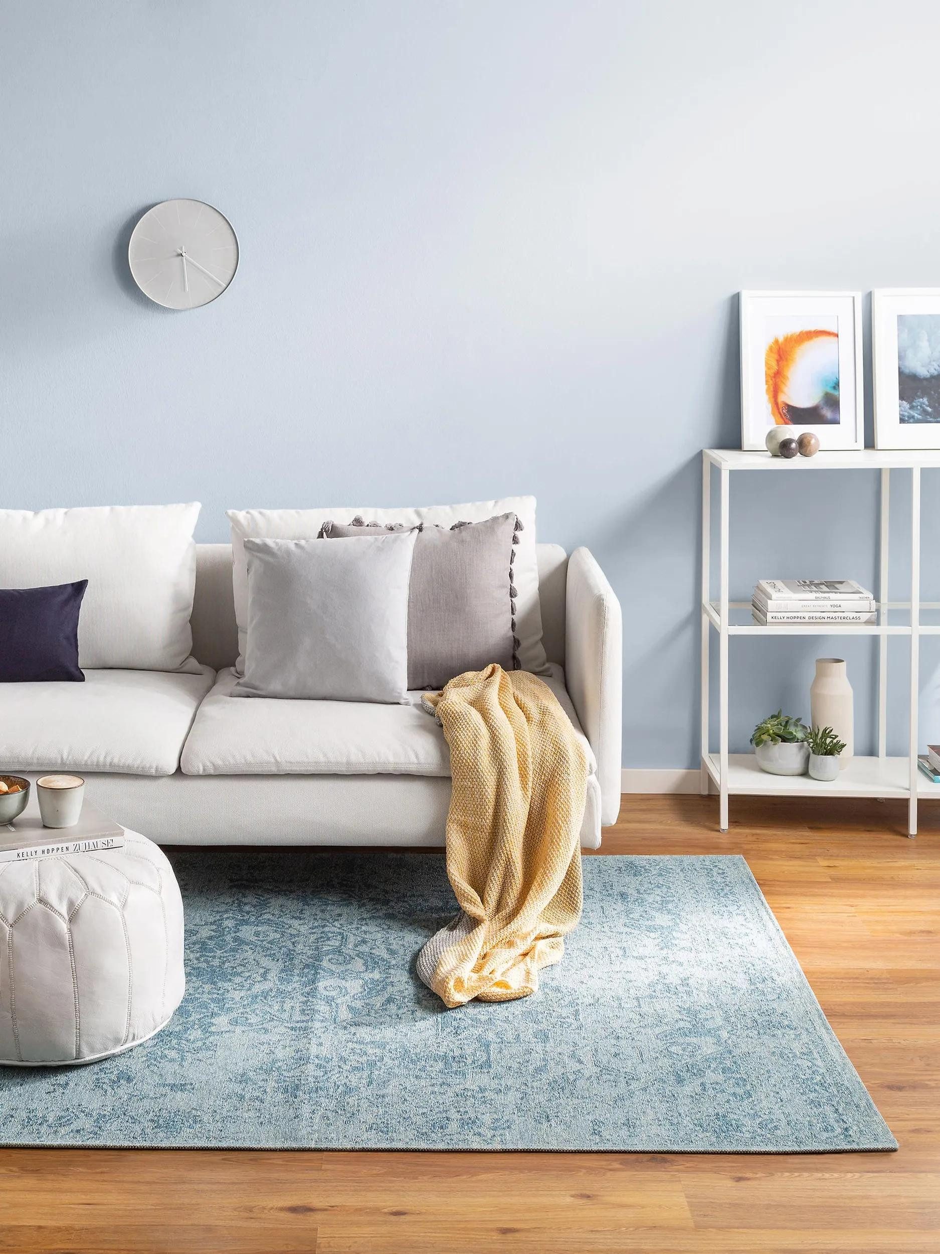 benuta Teppich Tosca, rechteckig, Höhe: 5 mm, Teppich Wohn-, Ess- und Schlafzimmer, Flur, Kunstfaser, Gemütlich
