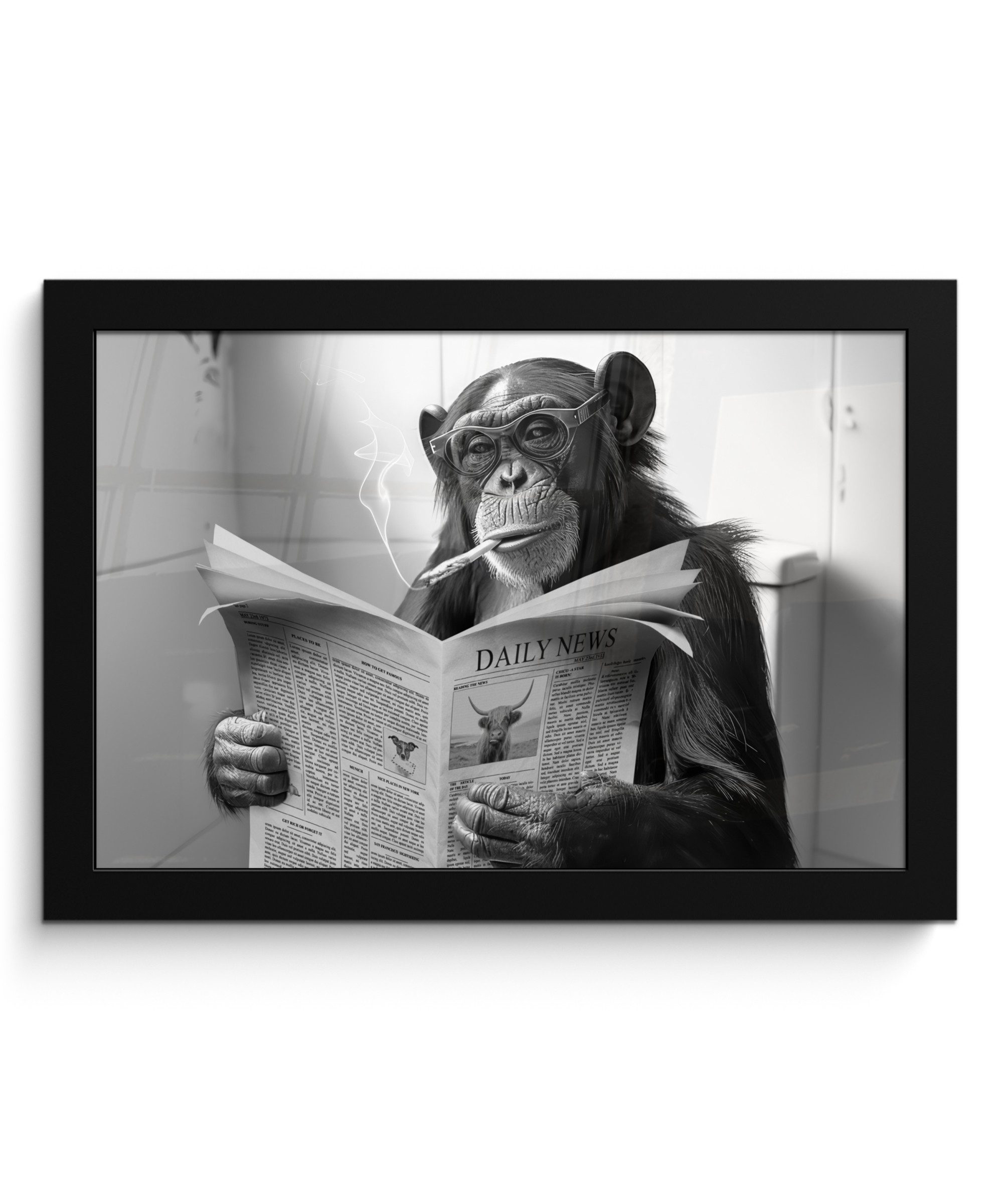MuchoWow Poster Schimpanse - Affe - günstig online kaufen
