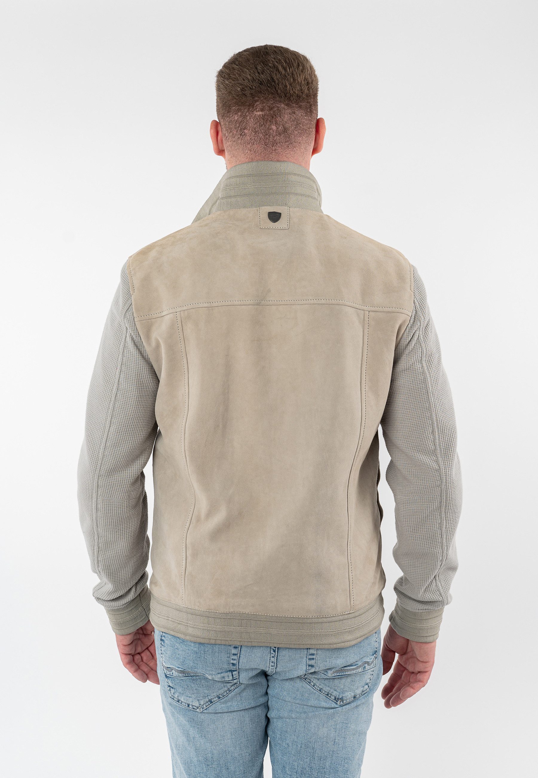 Mauritius Lederjacke MMGranten mit Stehkragen