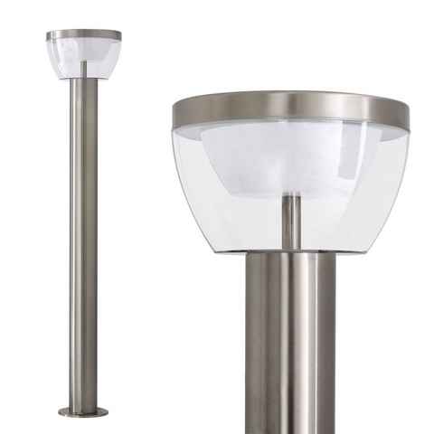 Maxkomfort Außen-Stehlampe 309-800, Ohne Bewegungsmelder, LED fest integriert, Warmweiß, Außenlampe, Außenleuchte, Standleuchte, Standlampe, Wegeleuchte, Pollerleuchte, IP44, Pfostenleuchte