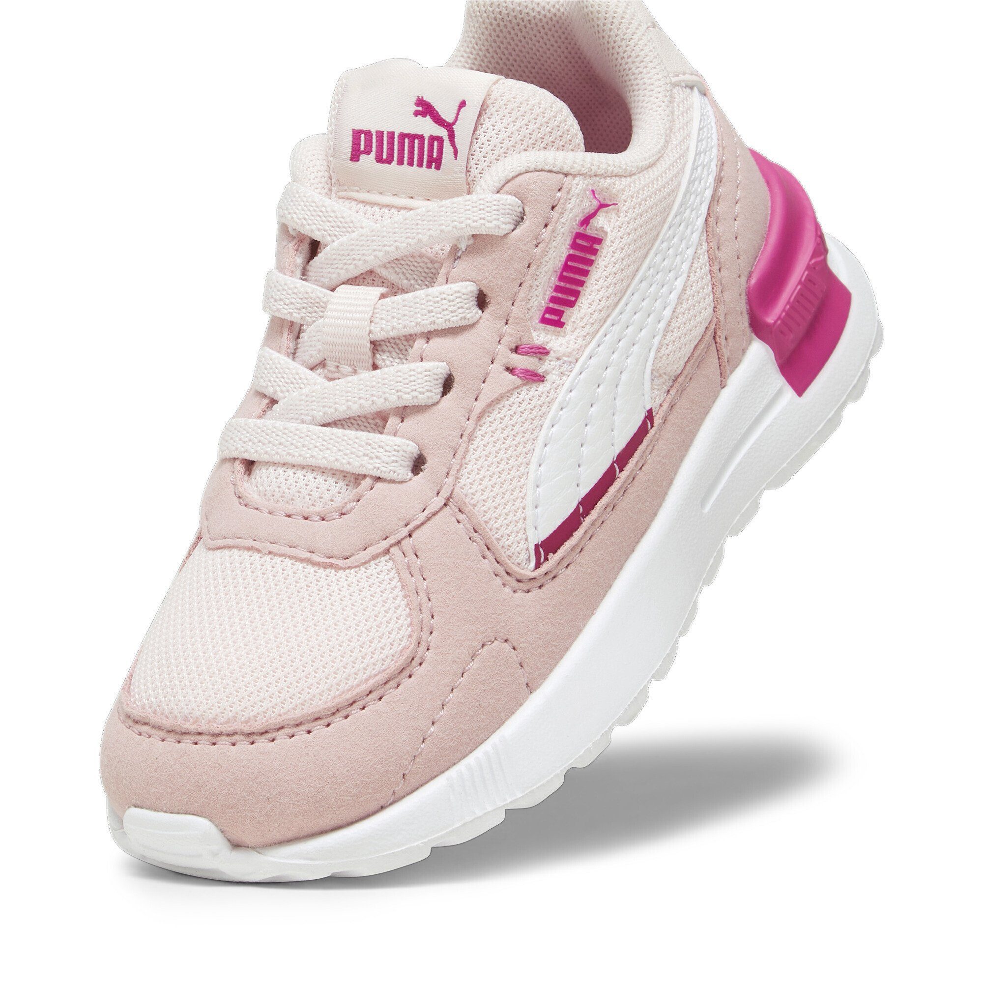 Kinder PUMA Frosty Graviton Sneaker Pink White Sneakers Future AC Pinktastic