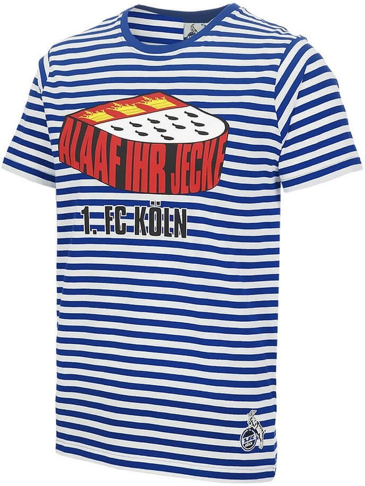 1. FC Köln T-Shirt T-Shirt Alaaf/Wieß