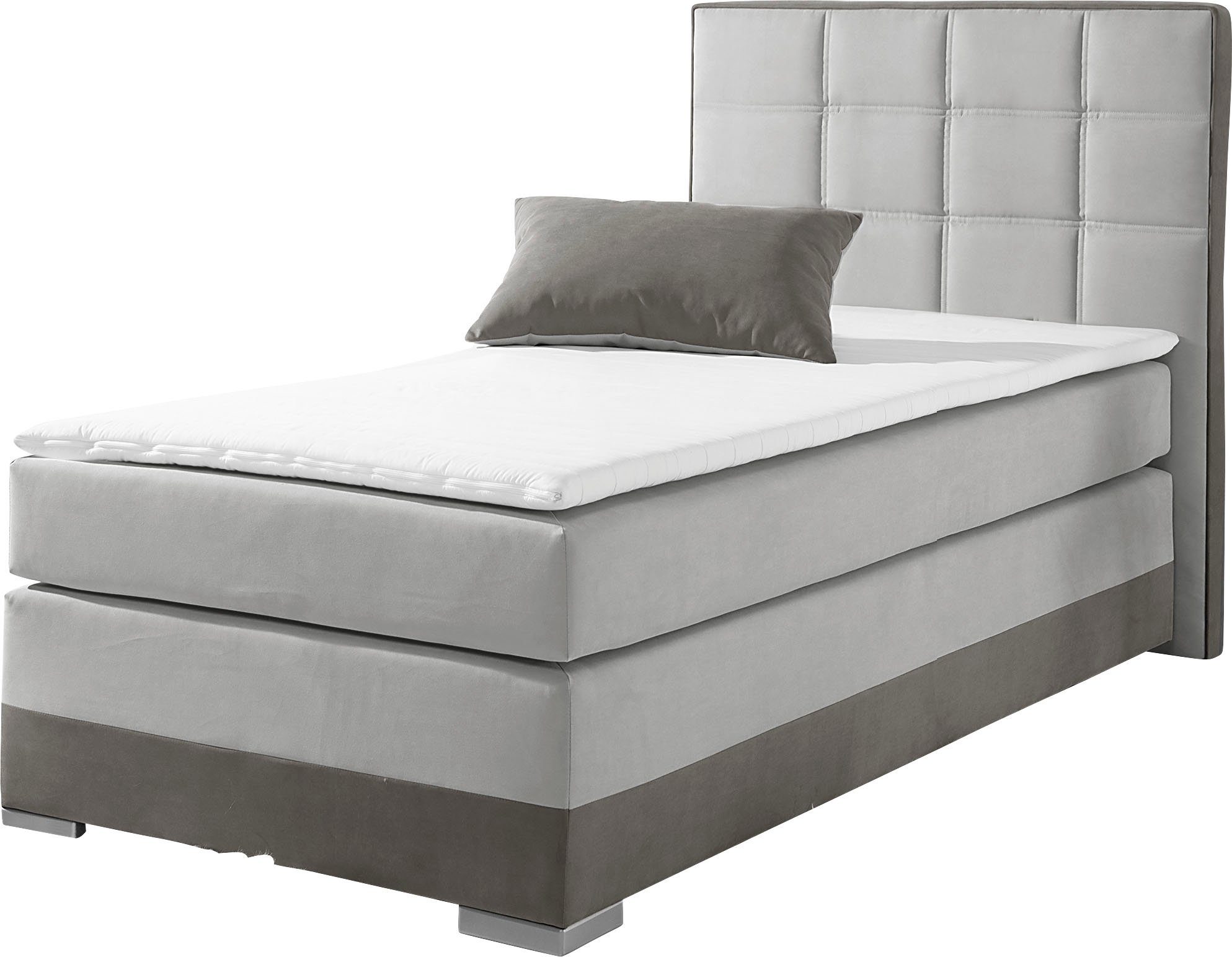 Home affaire Boxspringbett, inklusive Topper und Wendekissen