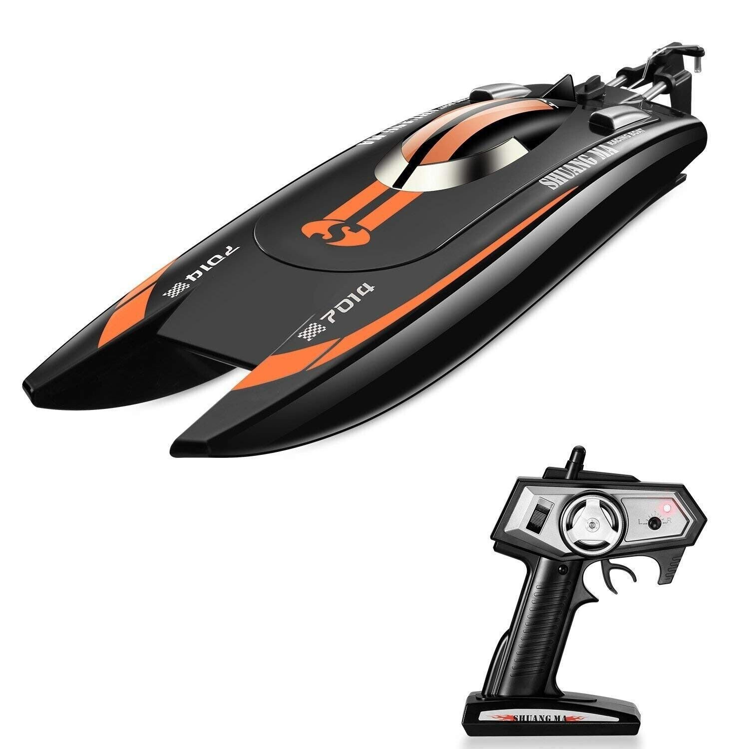 BruKa RC-Boot RC 2,4 Ghz. Speedboot DRAGON ferngesteuertes Schiff Boot Rennboot