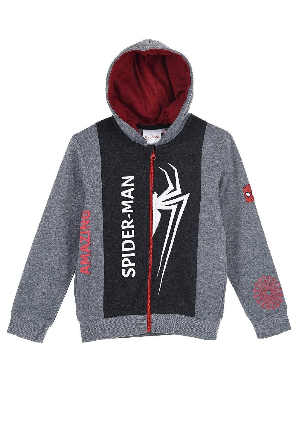 Venom Spiderman Kinder Hoodie Sweatjacke Superheld Sport Sweatshirt Jacke Mantel 