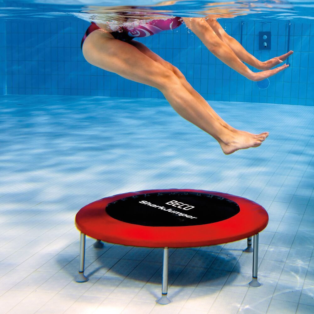 Fitnesstrampolin Unterwassertrampolin SharkJumper