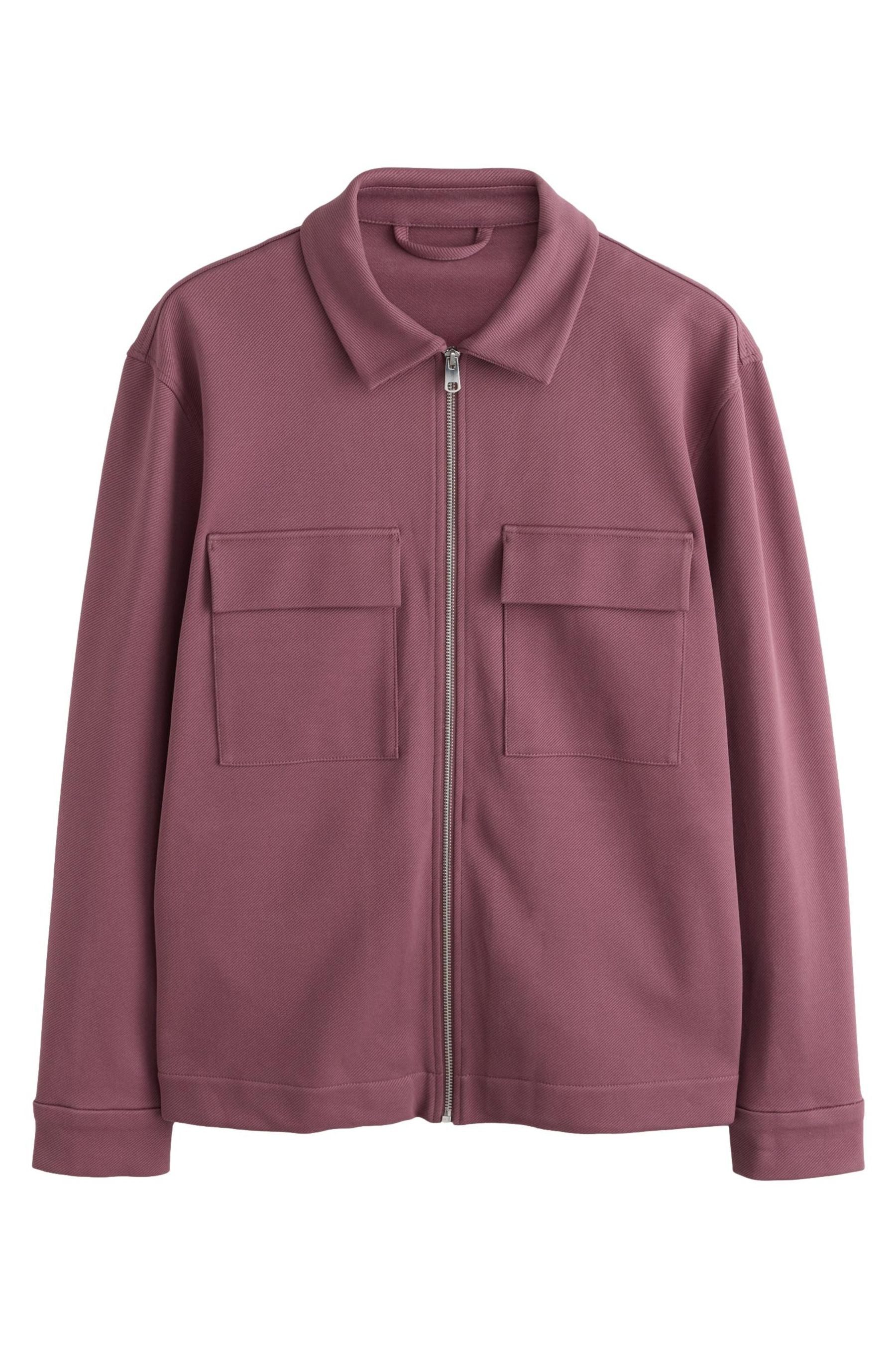 Hemdjacke N. Premium Jersey-Hemdjacke mit Reißverschluss