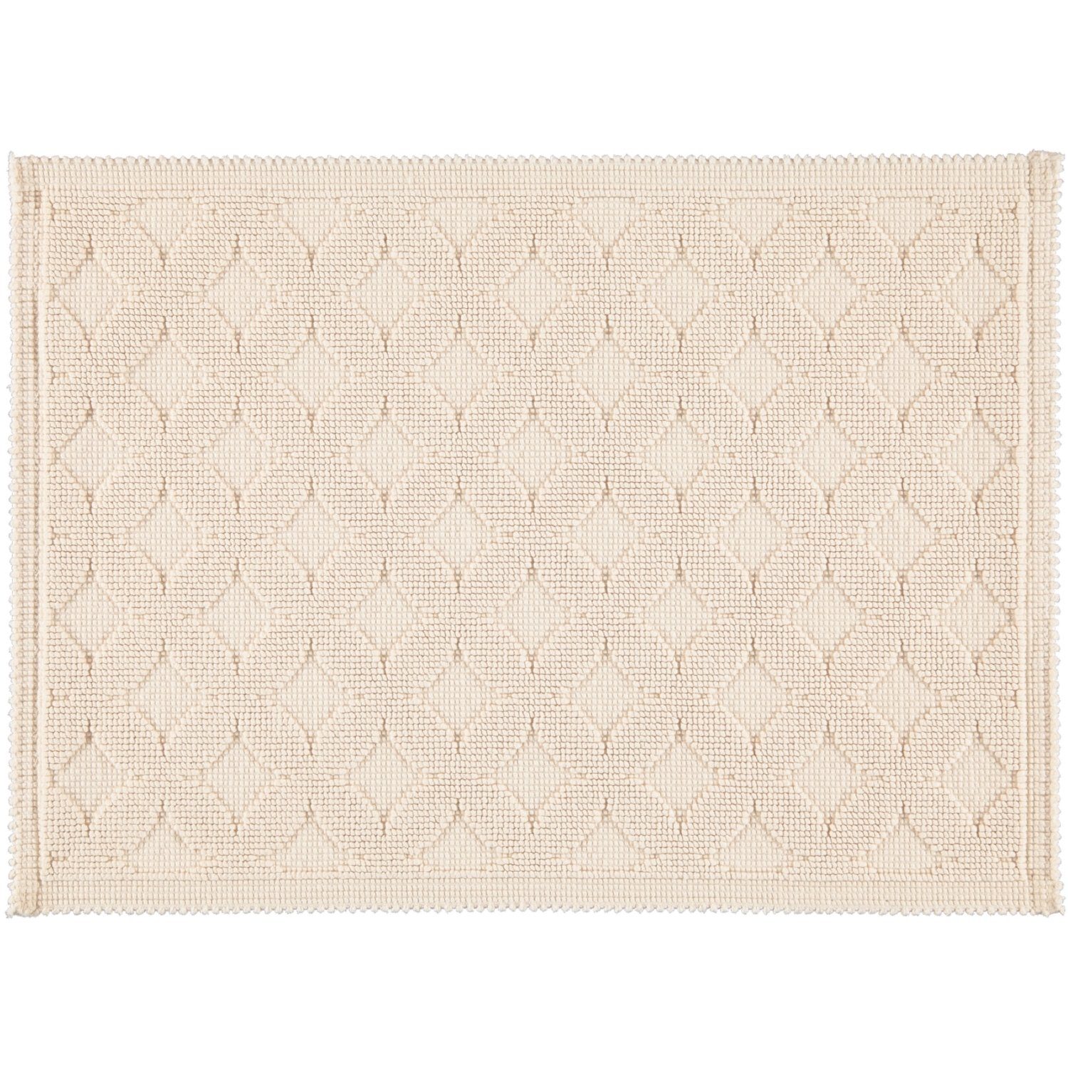 Rhomtuft Duschmatte Seaside, Höhe 6 mm, 100% Baumwolle