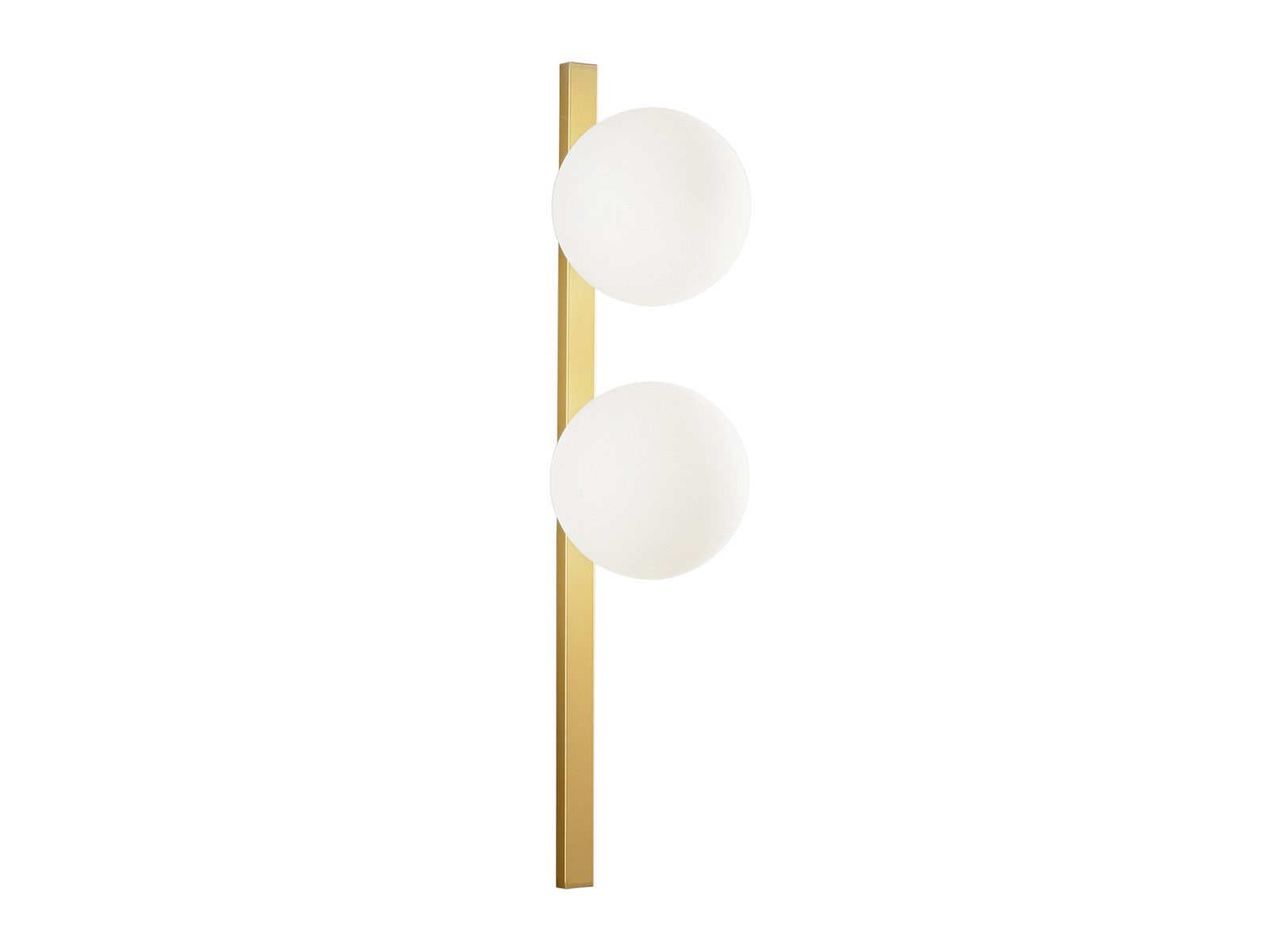 Luce Ambiente Design LED Wandleuchte groß, Höhe 60cm, Dimmfunktion, LED wechselbar, Warmweiß, ausgefallene-e innen Wand-Lampe mit Glaskugeln und LED Leuchtmittel