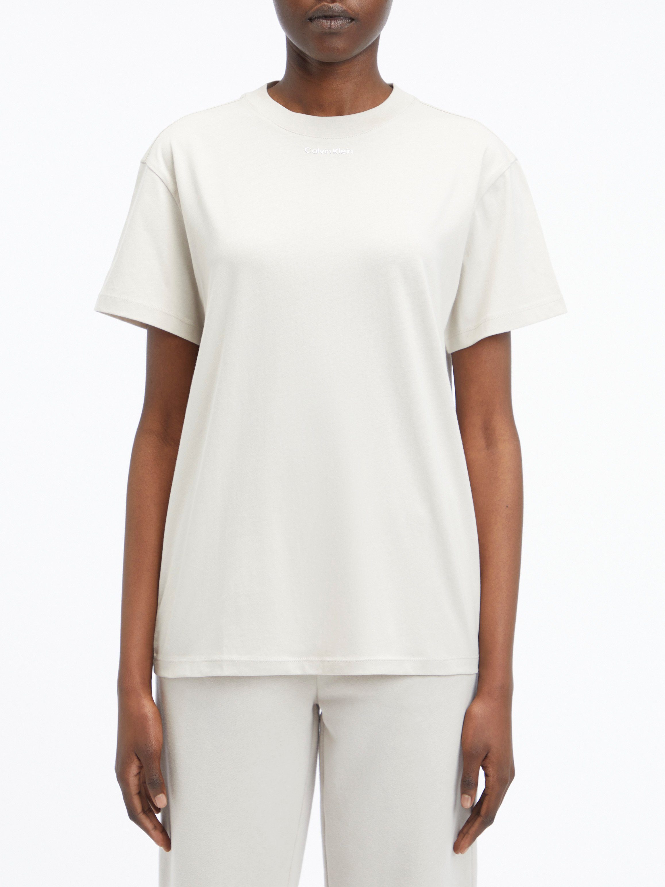 MICRO Calvin Haze T-Shirt SHIRT Morning LOGO METALLIC Klein T