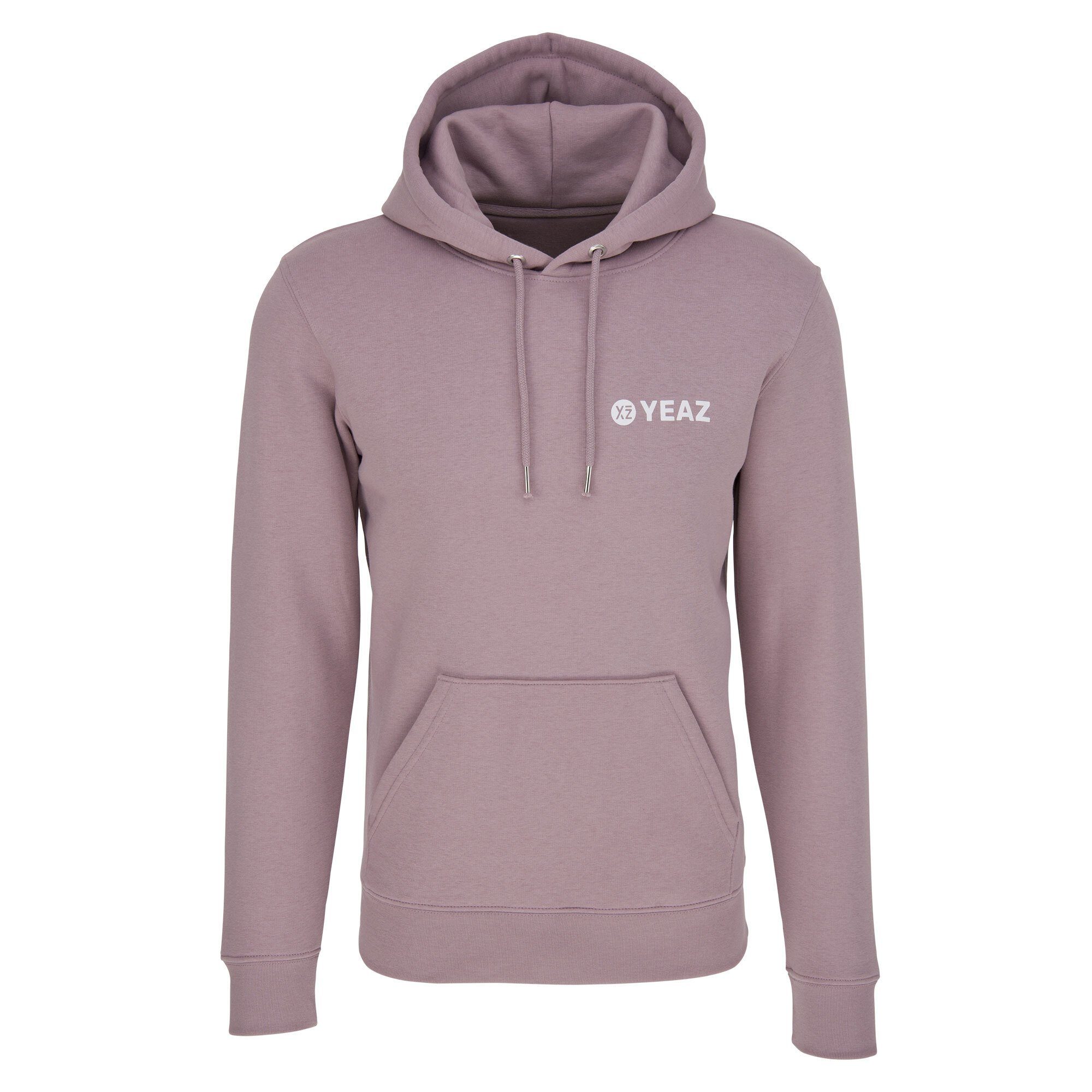 YEAZ Hoodie CUSHY Hoodie Lilac (unisex) (1-tlg) CUSHY Unisex Hoodie aus hochwertigem veganen Material-Mix