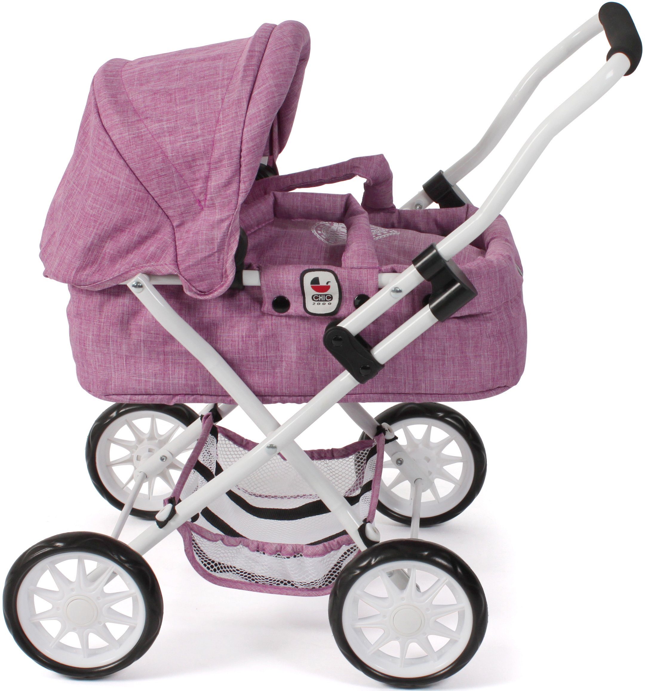 CHIC2000 Puppenwagen Smarty, Jeans Pink günstig online kaufen