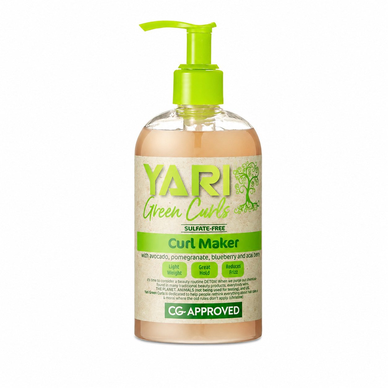 Yari Haarfestiger Yari Green Curls Curl Maker 384ml
