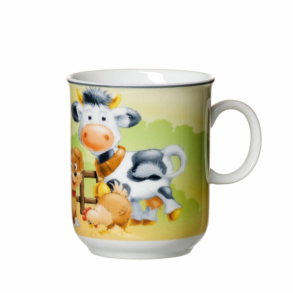 Ritzenhoff & Breker Kinderbecher Hoftiere 270 ml, Porzellan