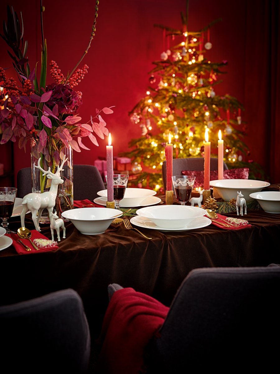 Hutschenreuther Frühstücks-Set Nora Christmas Frühstücksset 18-tlg.