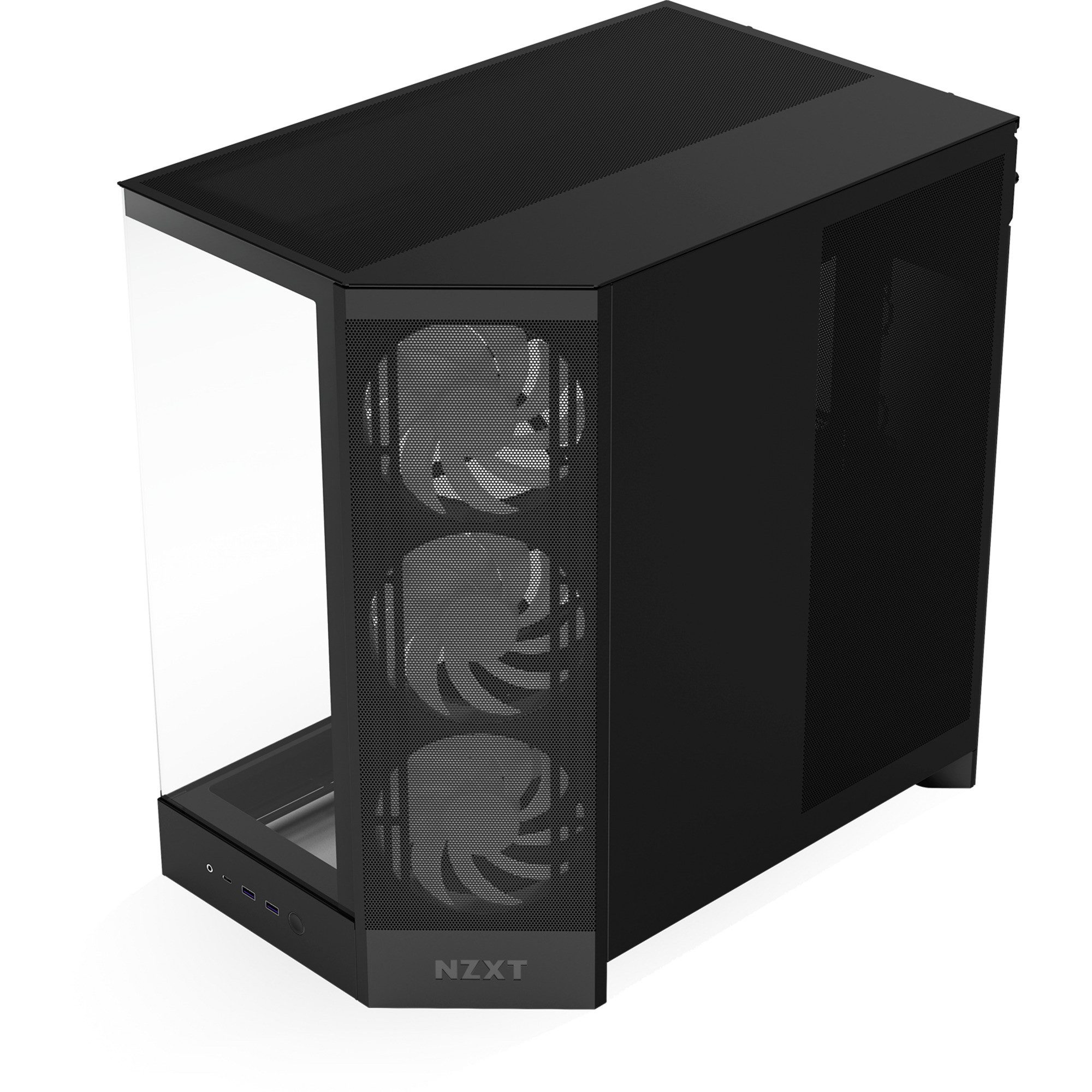 NZXT PC-Gehäuse NZXT H9 Flow RGB, Tower-Gehäuse, (Tempered Glass