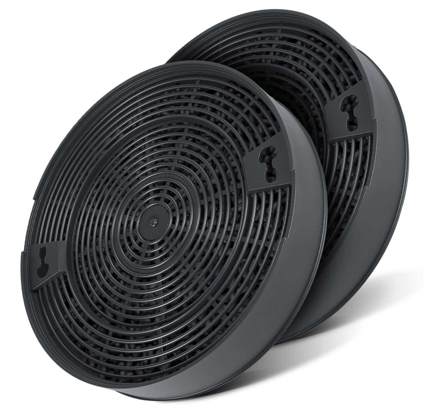 VIOKS Kohlefilter Aktivkohlefilter Ersatz für Bauknecht 481249038013, E3CFT29 190mmØ Type29 für Dunstabzugshaube