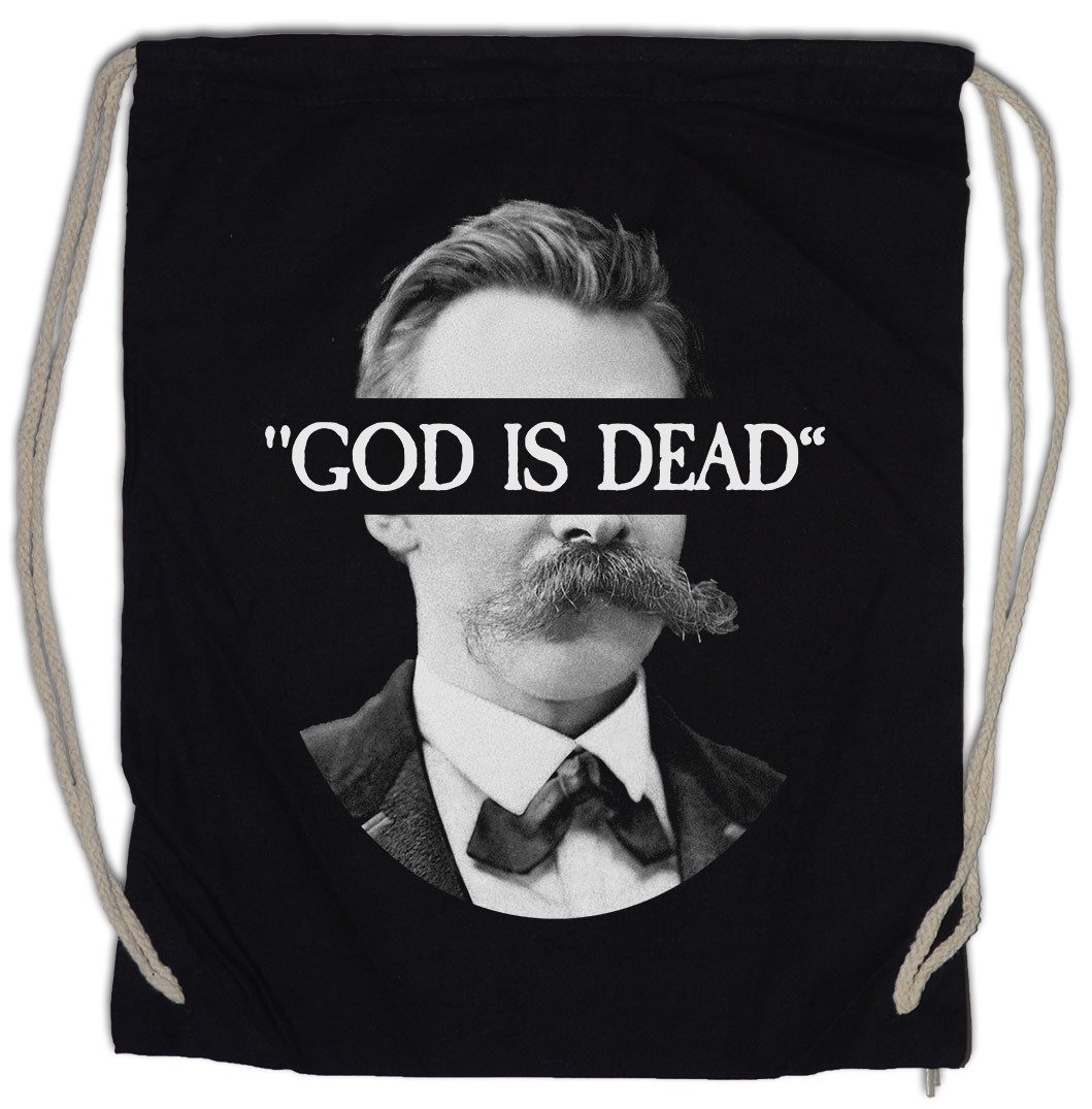 Turnbeutel Nietzsche God Is Dead Turnbeutel Friedrich Gott Tot Nihilismus