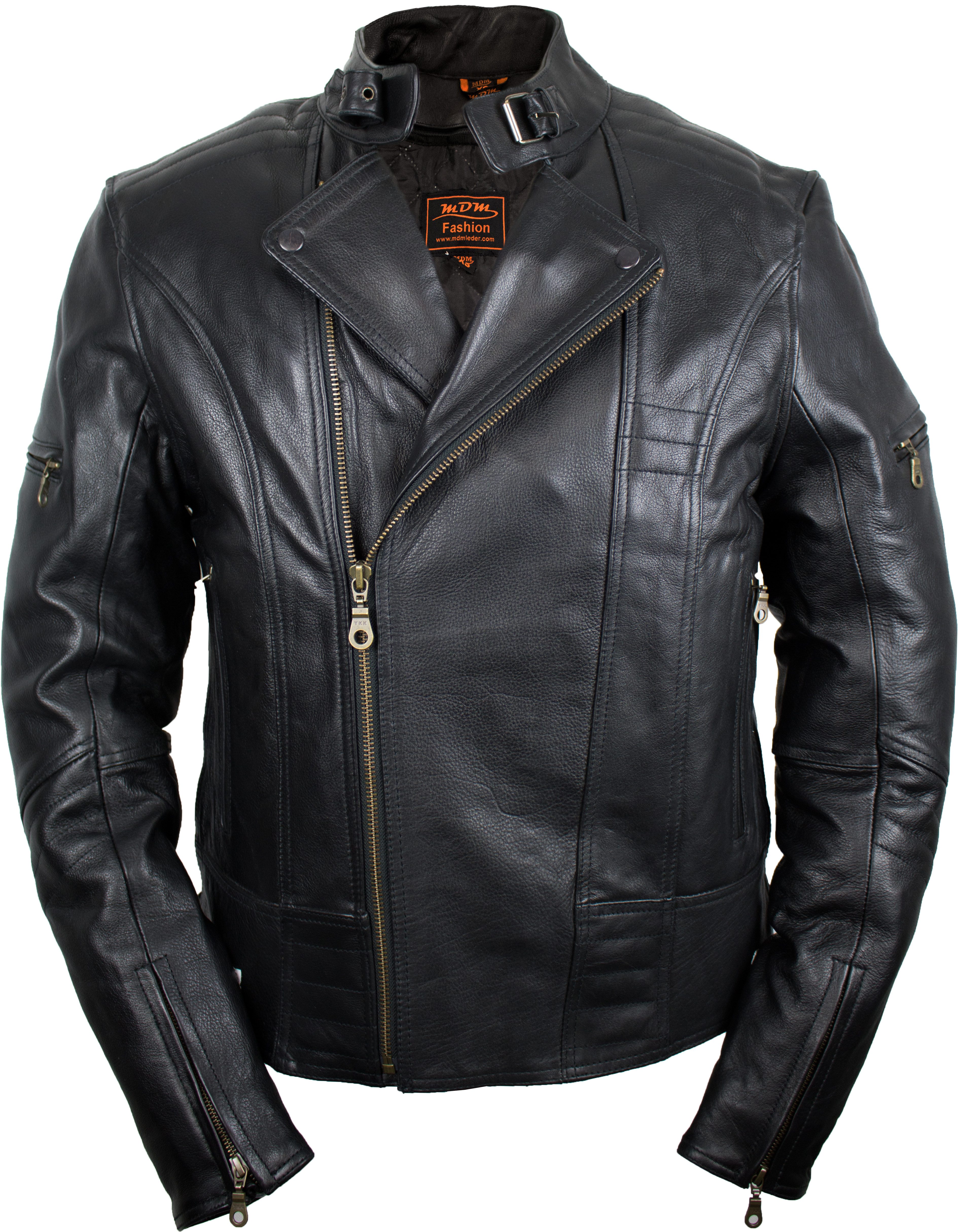 MDM Motorradjacke Herren Motorradjacke aus echtem günstig online kaufen