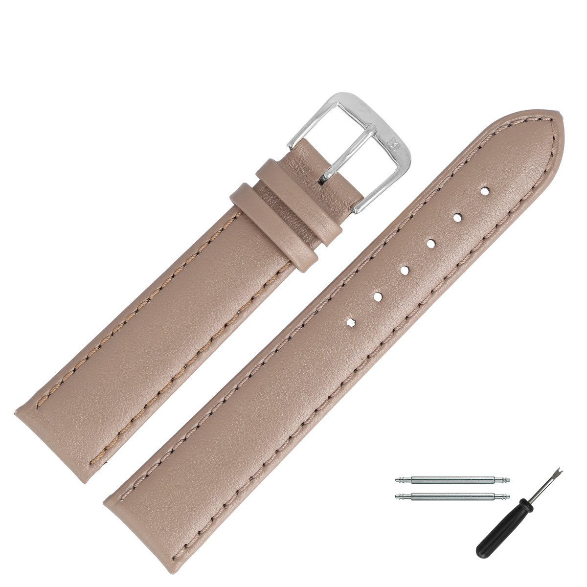 MARBURGER Uhrenarmband 14mm Leder günstig online kaufen