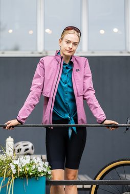 Gonso Fahrradjacke LANZADA Damen 2-in-1 Jacke, winddichte Radjacke mit Rückentasche, Windjacke