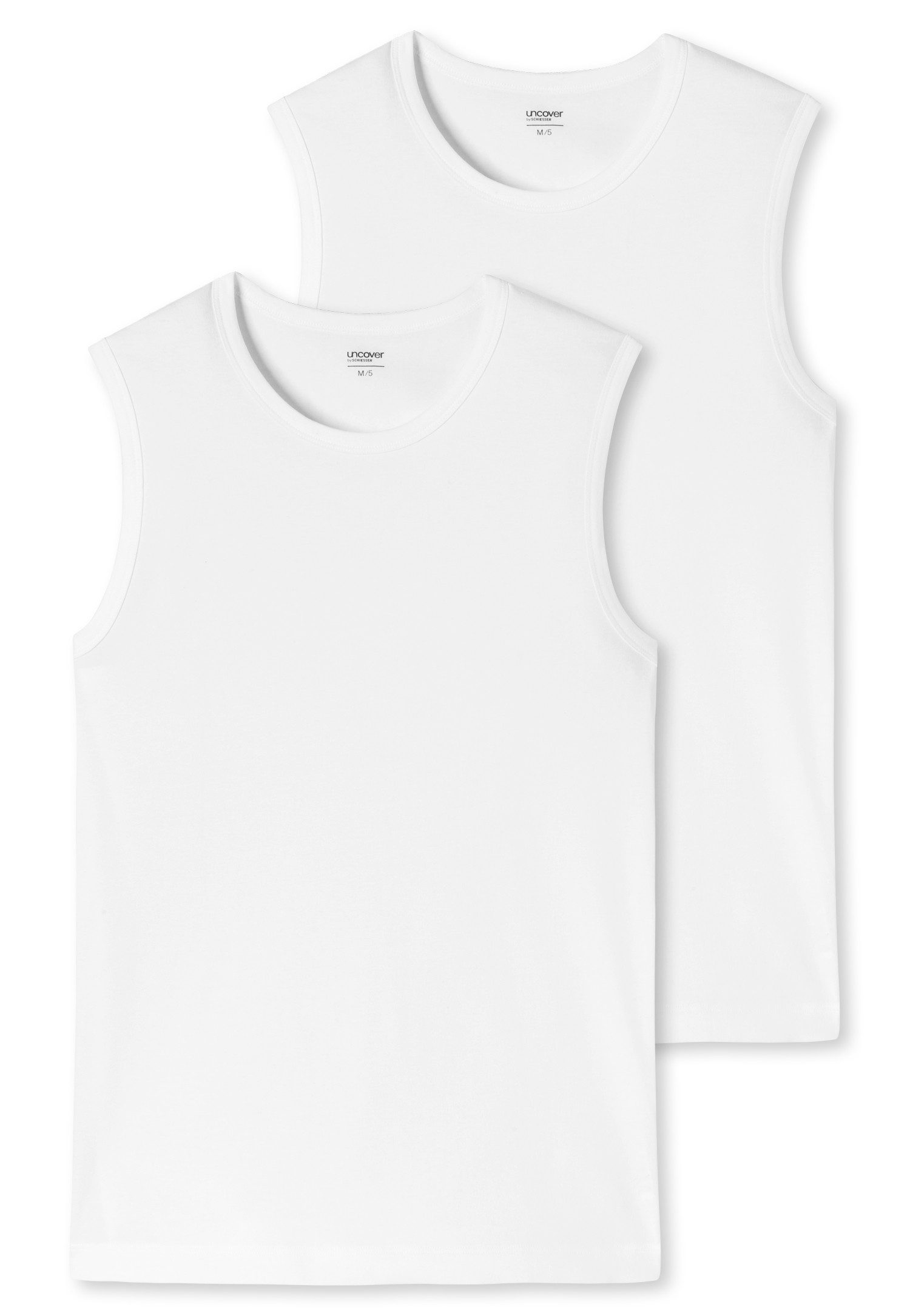 uncover by SCHIESSER Tanktop Uncover Cotton (2er Pack) Cotton-Mix, elastisc günstig online kaufen
