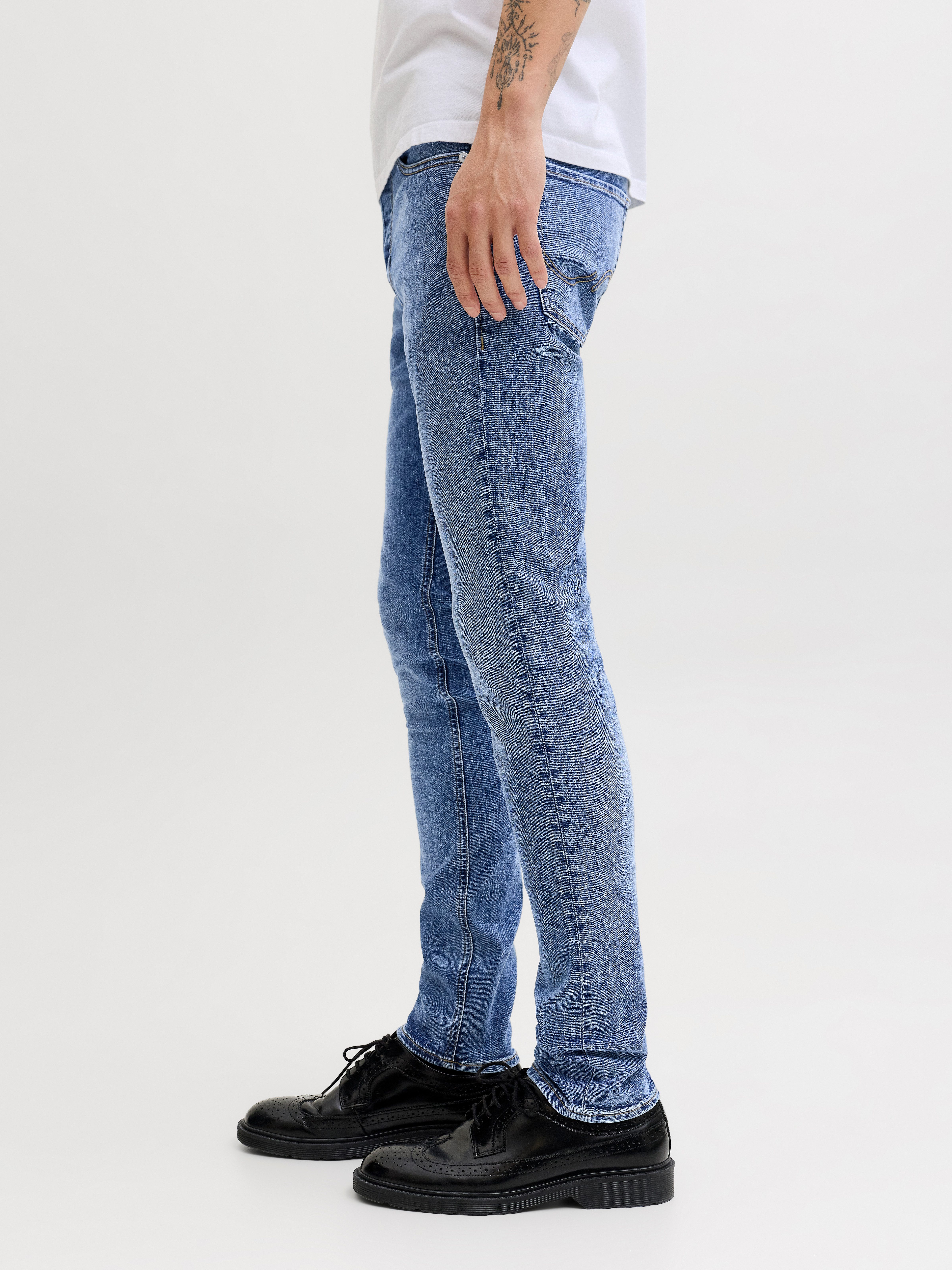 Jack & Jones Slim-fit-Jeans JJIGLENN Slim-Fit mit Stretch und praktischer 5 günstig online kaufen