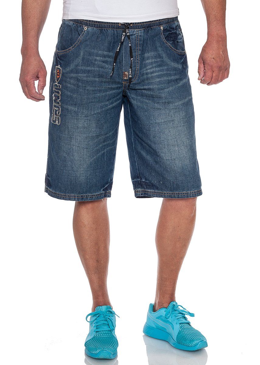 UNCS Jeansshorts mit Dehnbund