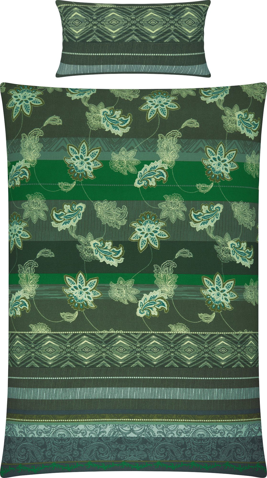 Erwin Müller Bettwäsche Bettwäsche, Baumwolle, Edelflanell Blumen günstig online kaufen