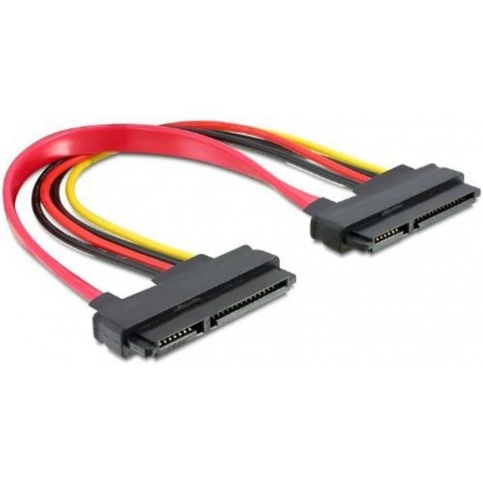 Delock 84406 - Daten- und Powerkabel - schwarz Elektro-Kabel
