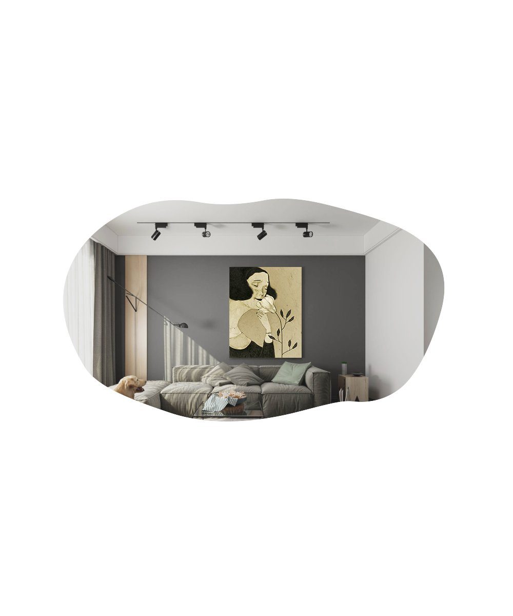 moebel17 Spiegel Spiegel Losa 52x89cm (Einzelmöbel, 1-St., Rahmenloser Wandspiegel mit variabler Aufhängung), Modern, pflegeleicht, vielseitig montierbar, rahmenlos. Reduzierter Preis € 109,90. Unverbindliche Preisempfehlung € 119,90