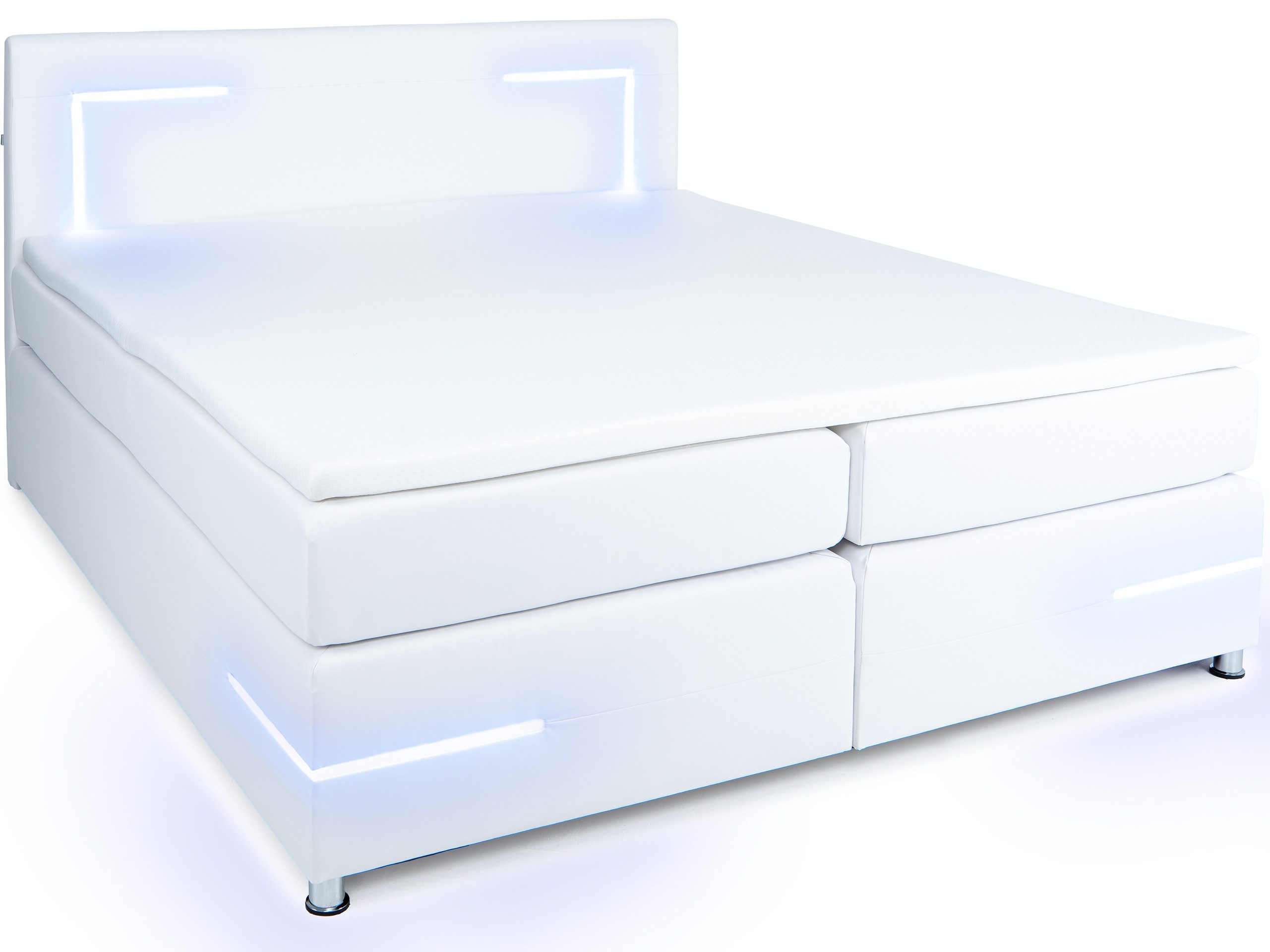 wonello Boxspringbett Lights 2.0, mit LED günstig online kaufen