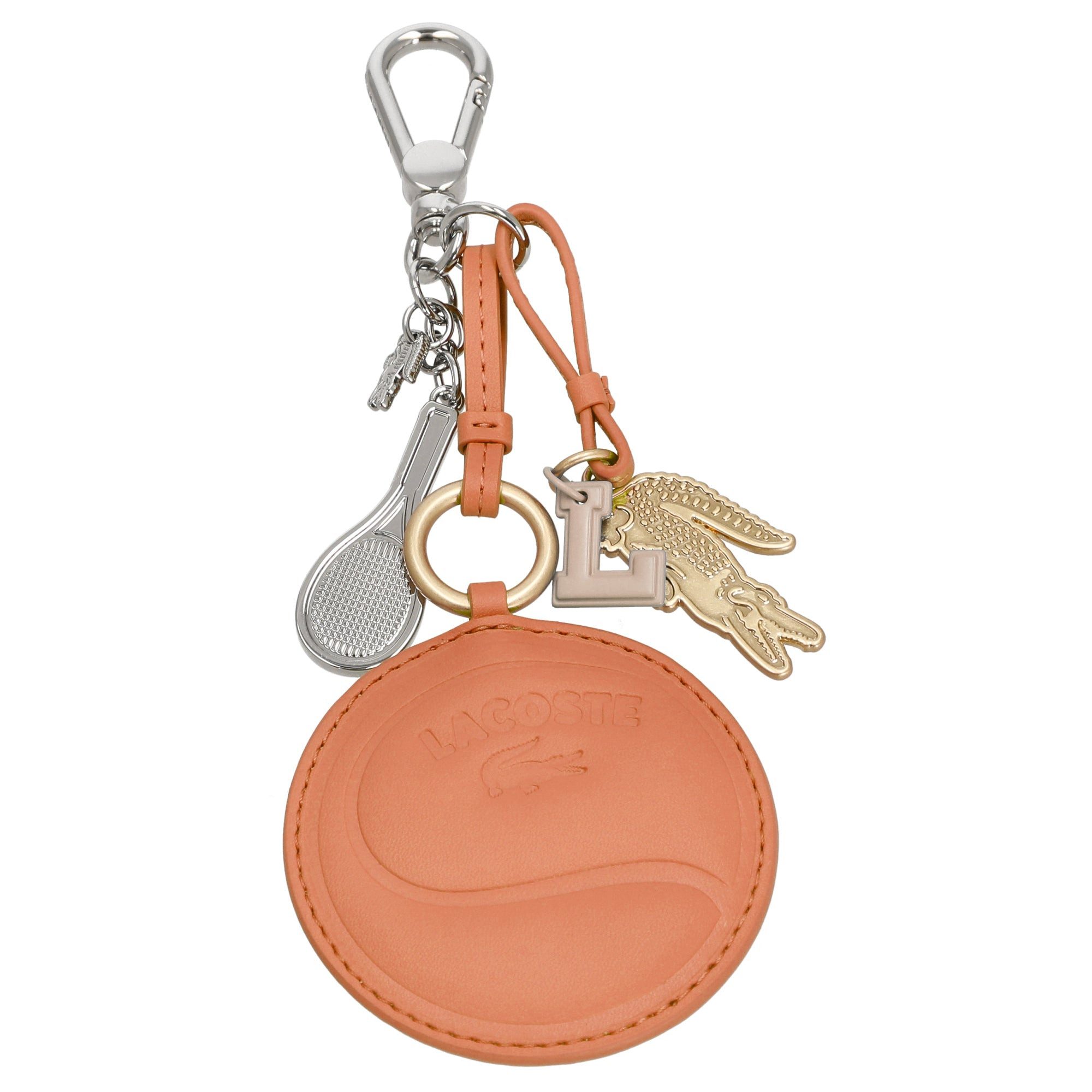 Lacoste Schlüsselanhänger Mirror Racket Croc Charm - Schlüsselanhänger (blossom)