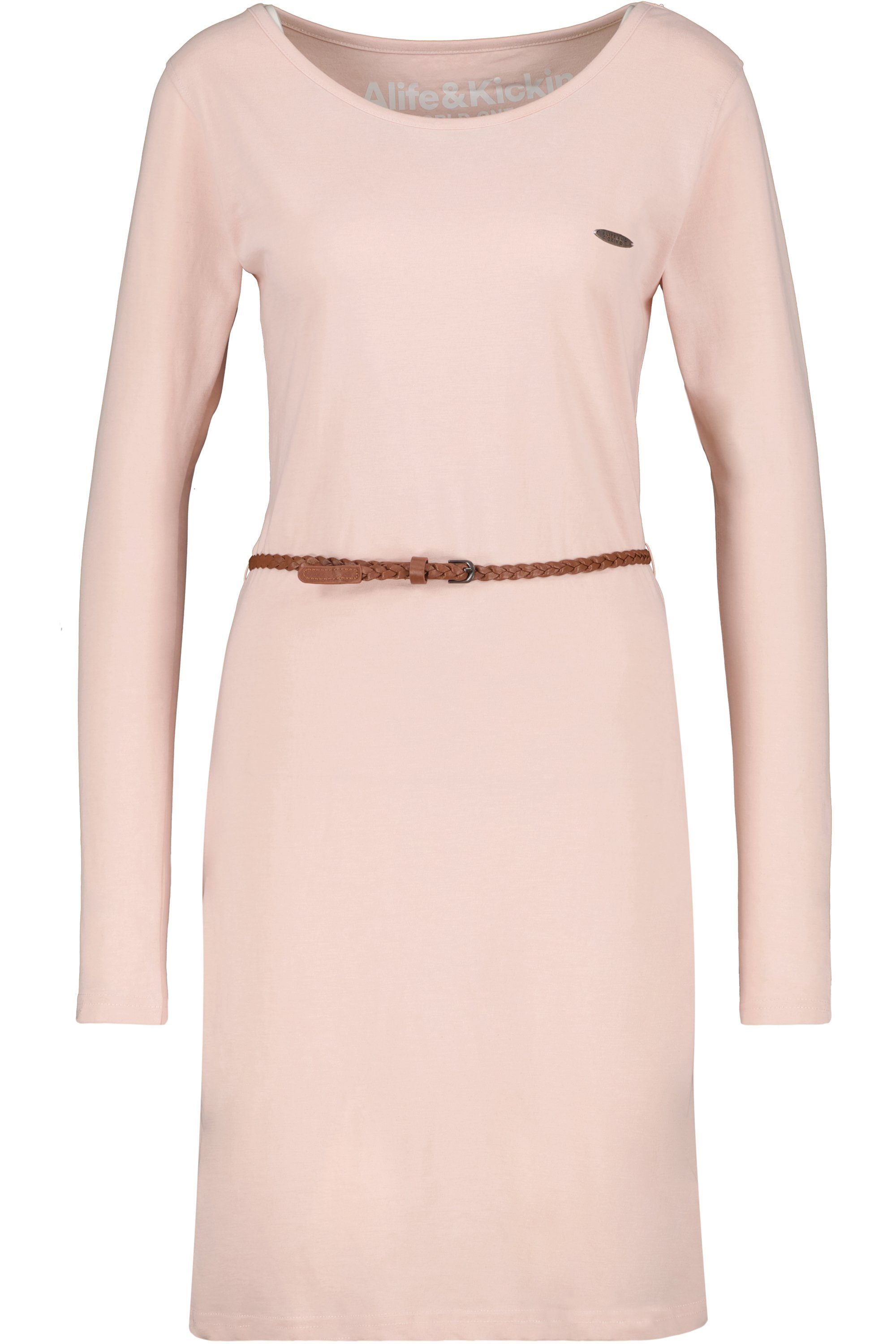 Alife & Kickin Dress Damen Blusenkleid Longsleeve Sommerkleid, melange A blossom EllinAK Kleid