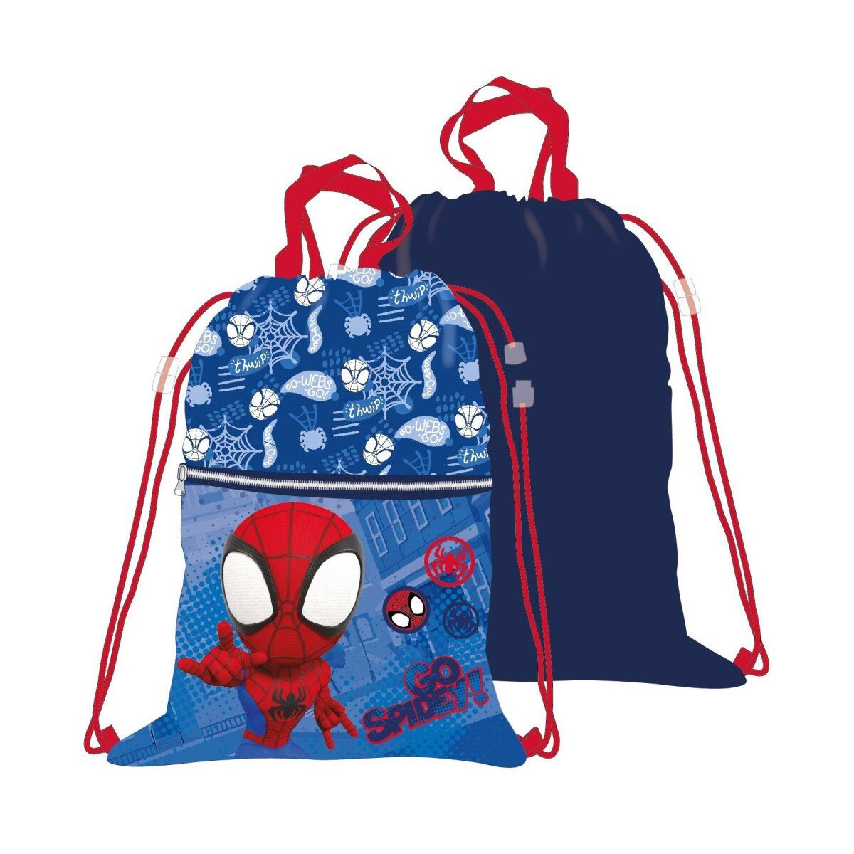 Spiderman Turnbeutel Spiderman Turnbeutel 45cm – Spidey Style Sporttasche (1-tlg)