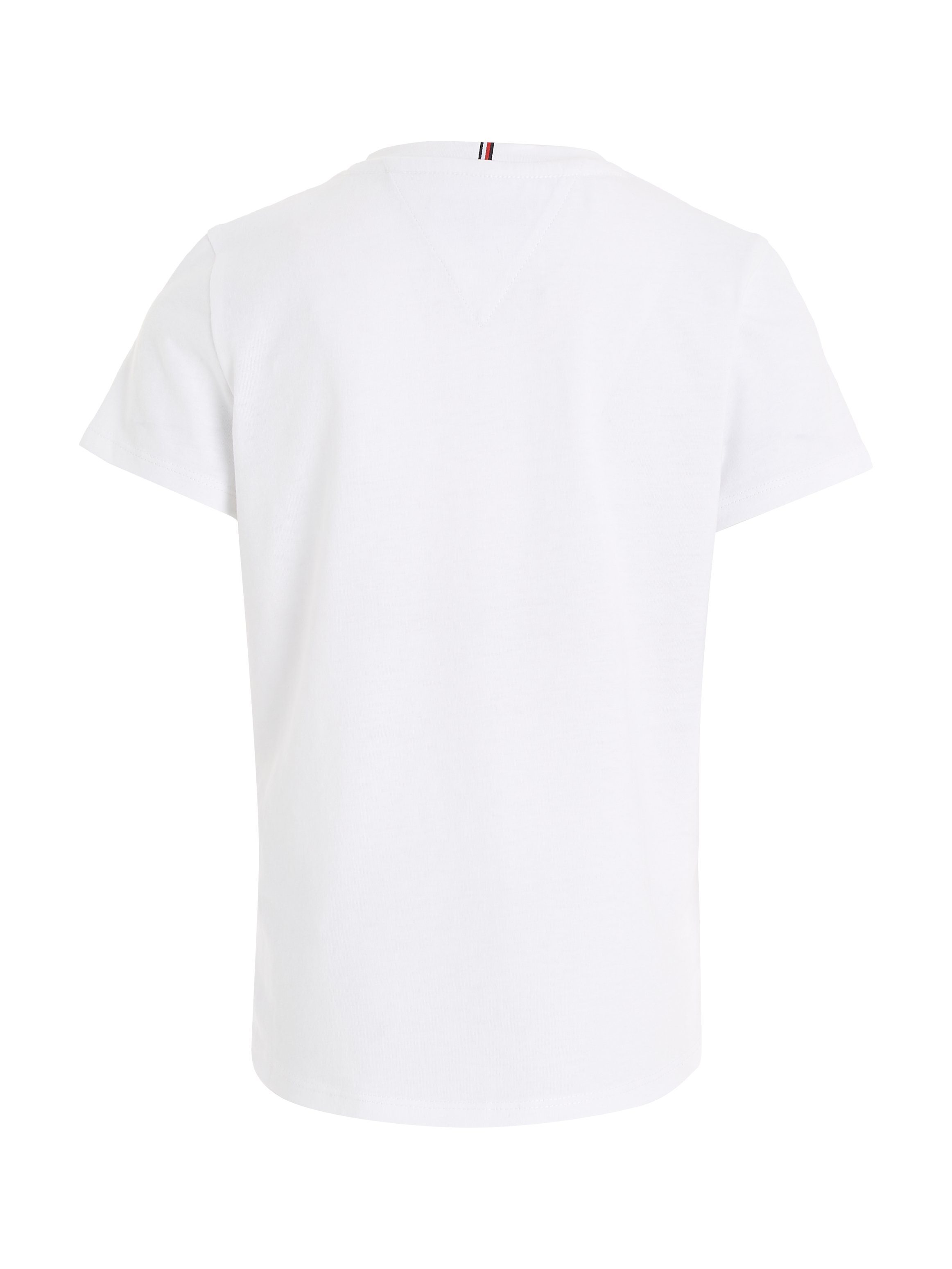 Tommy Hilfiger S/S SCRIPT white HILFIGER TEE T-Shirt