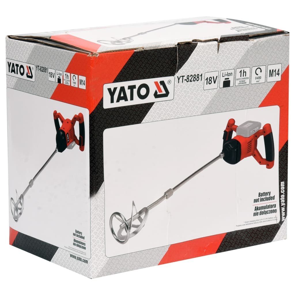 Yato Rührwerk Mörtelrührer V 18 Akku ohne
