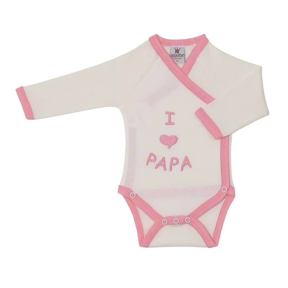 Milarda Kidswear Langarmwickelbody | Shirtbodies