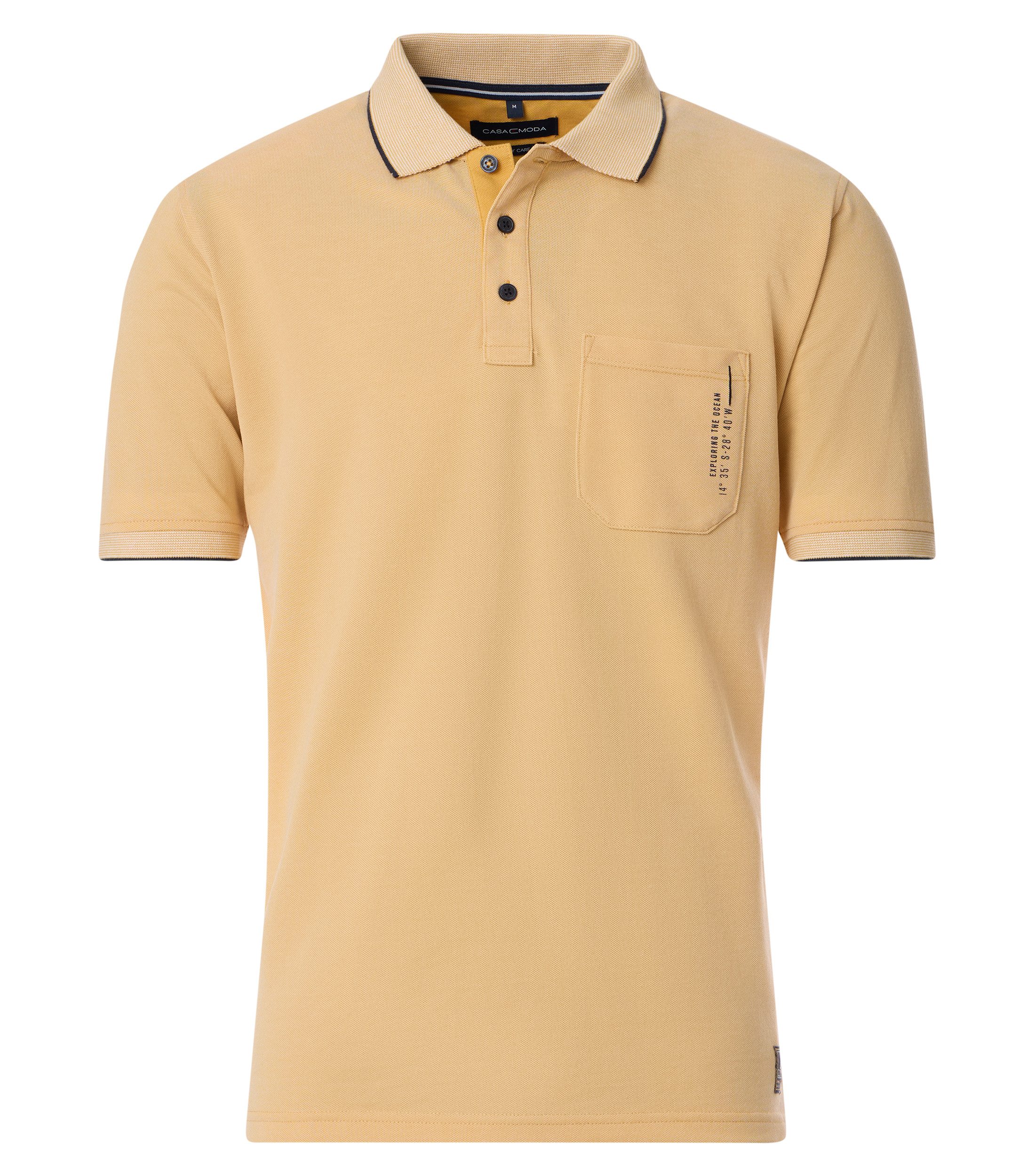CASAMODA Poloshirt CASAMODA Polo-Shirt uni günstig online kaufen