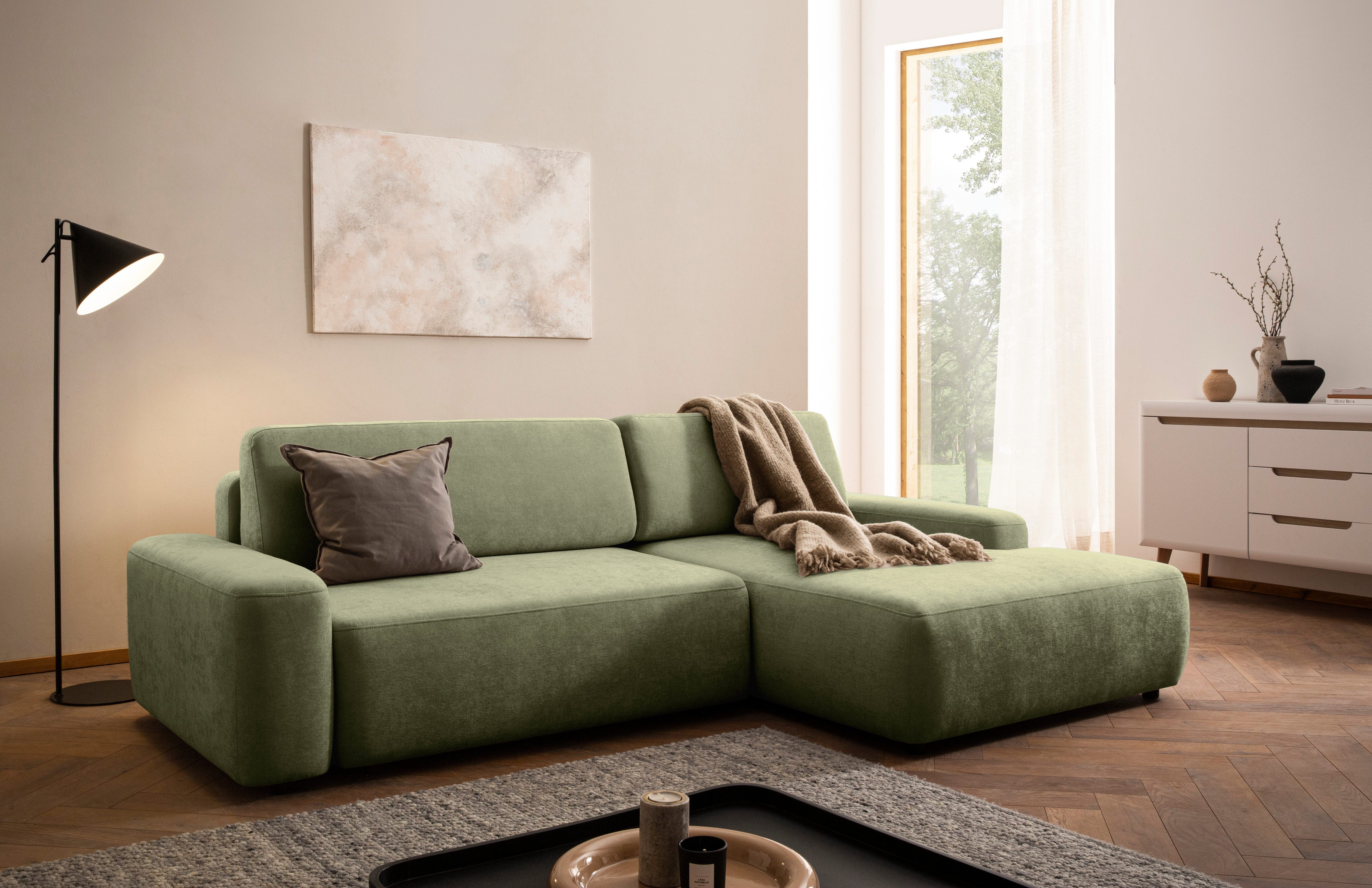 INOSIGN Ecksofa TORGE (264cm), Schlafsofa in günstig online kaufen