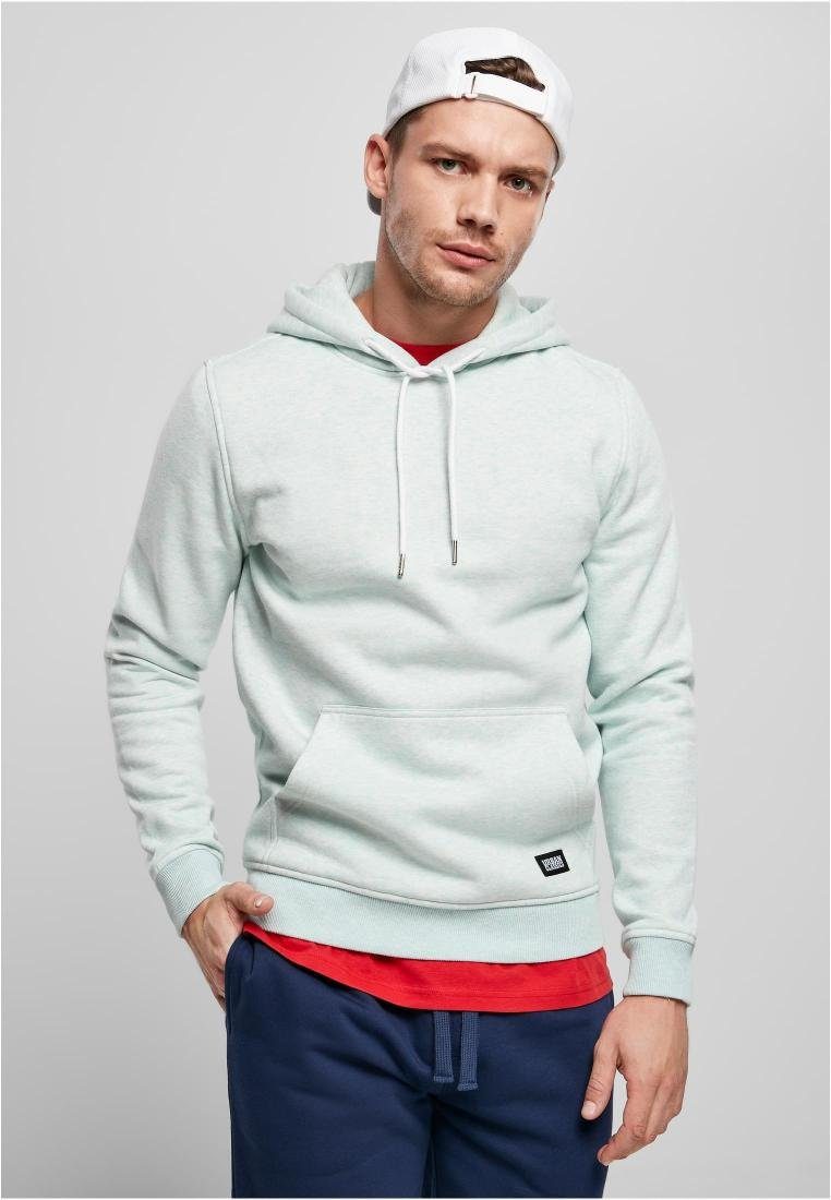 Kapuzenpullover Basic Melange Hoody Kapuzenpuli Herren