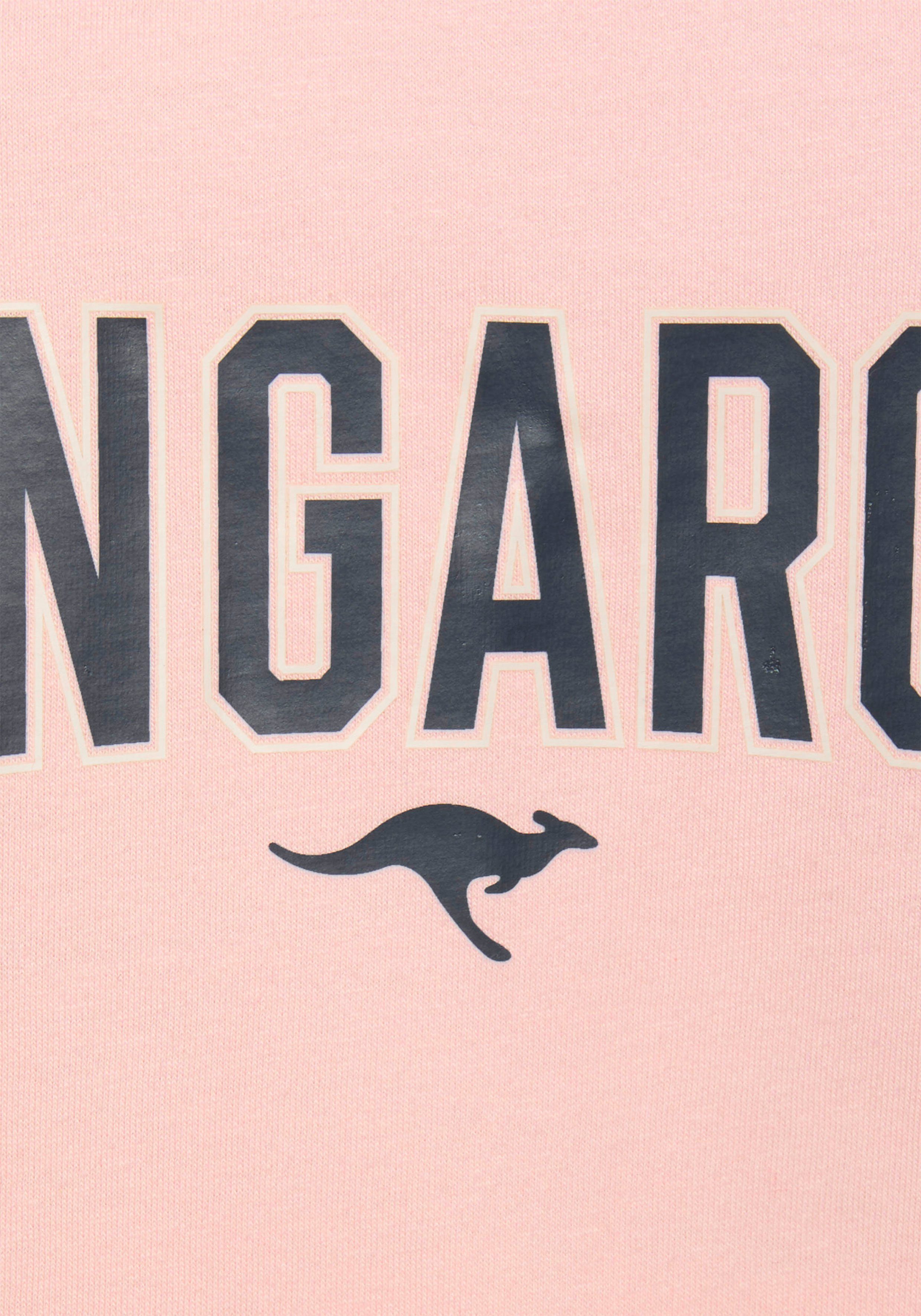 KangaROOS Bigshirt mit kontrastfarbenen Raglanärmeln
