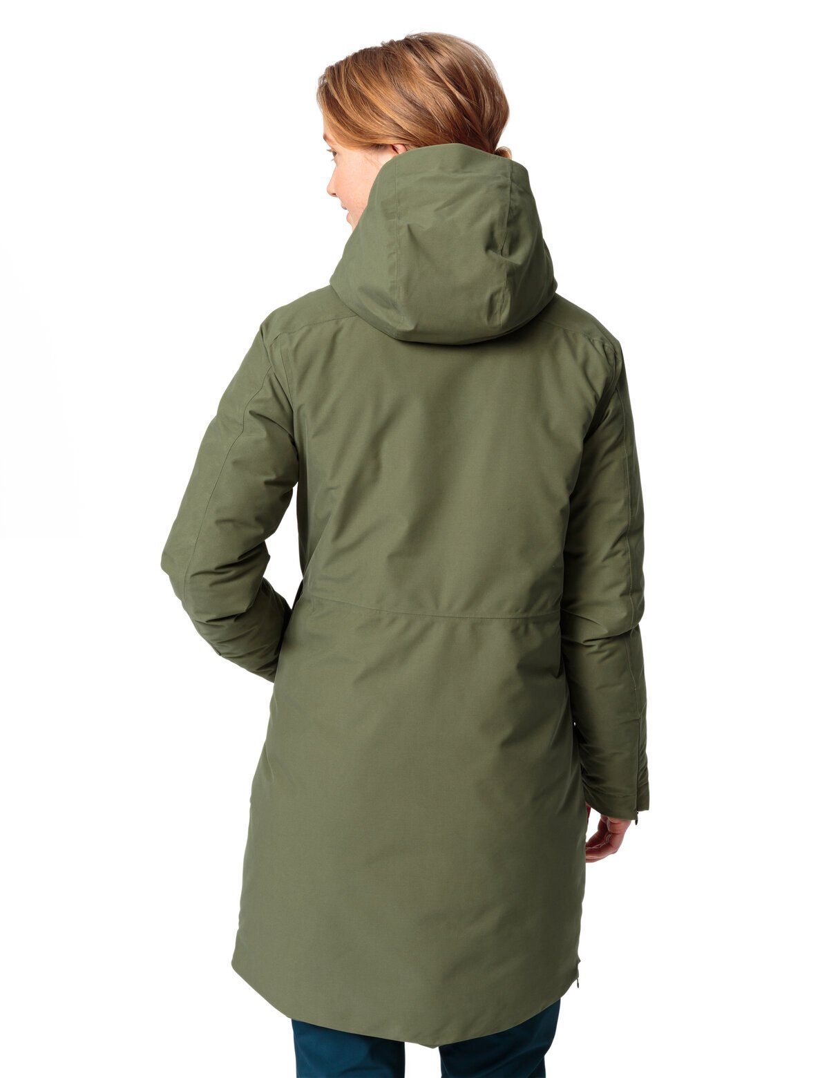 kompensiert VAUDE Outdoorjacke wood Women's III Mineo Coat (1-St) cedar Klimaneutral