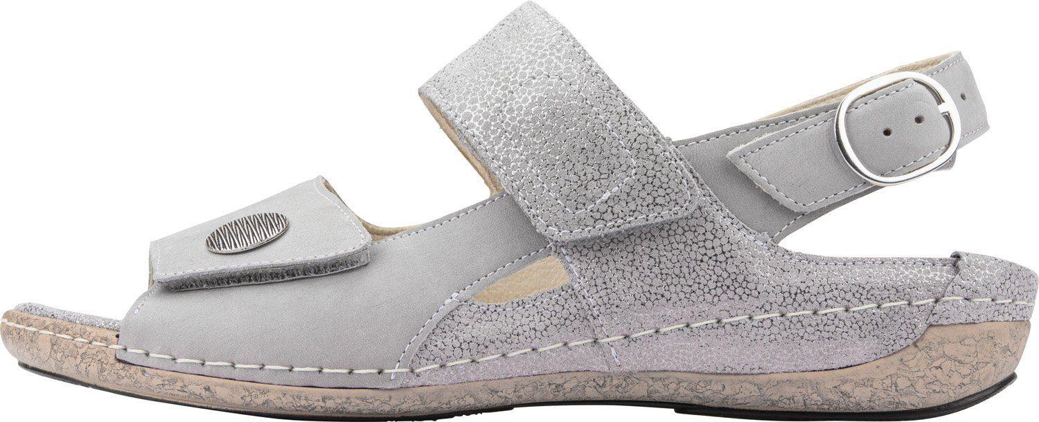 WALDLÄUFER Damen Sandale HELIETT 342002-209-070 stein grau Sandale