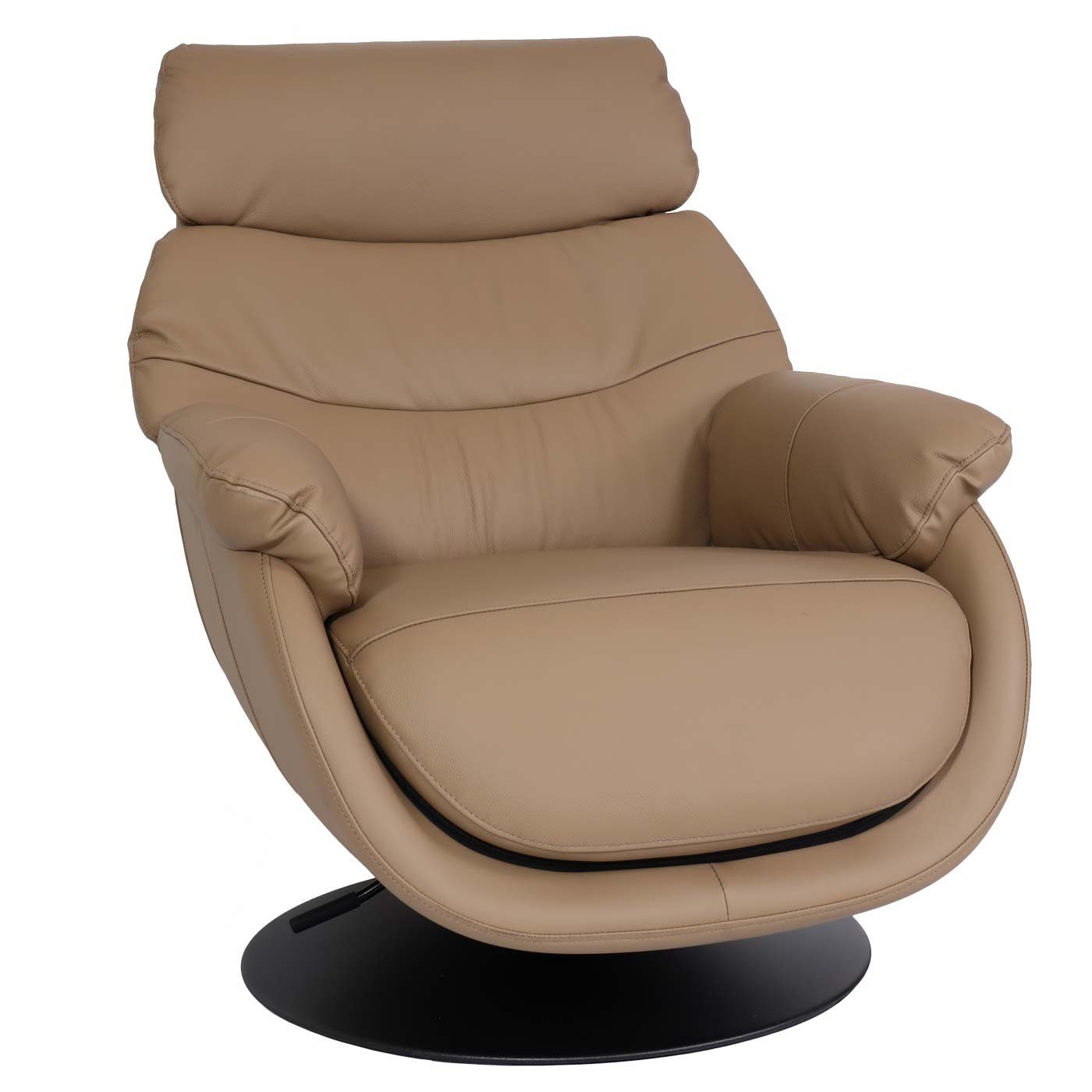 MCW Relaxsessel MCW-K99, Mit Feststellhebel, | Breite taupe Armlehnen taupe Sitzfläche, Mit