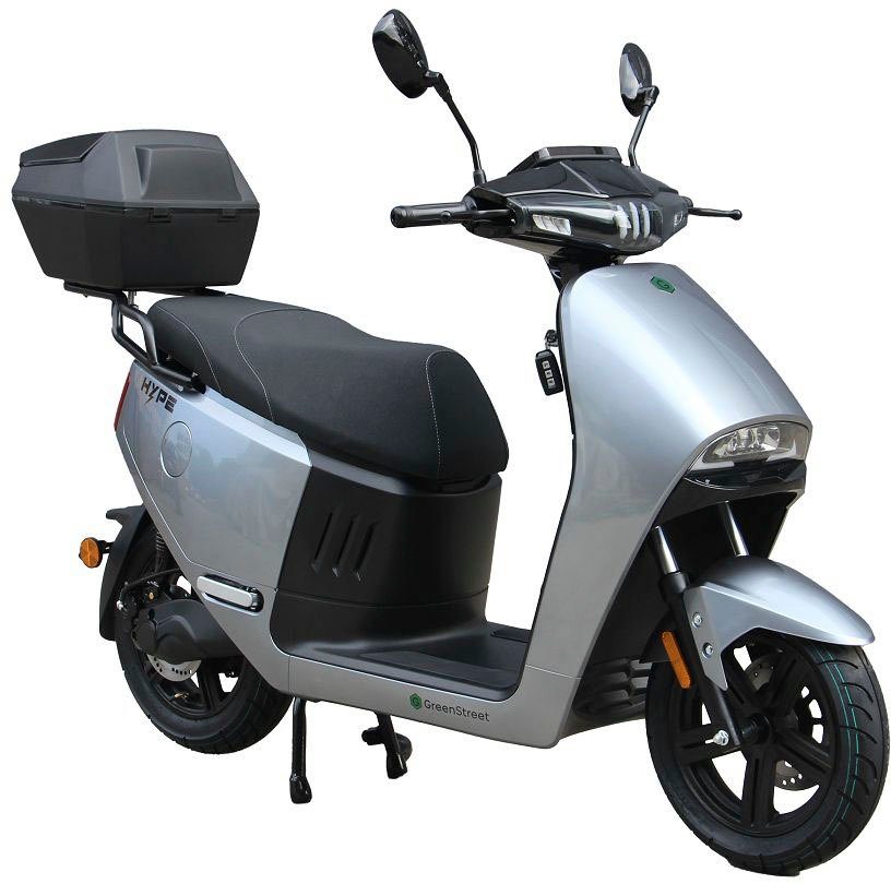 3000 W GreenStreet HYPE 85 E-Motorroller km/h, 85 km/h Inkl. Topcase Topcase, inkl.